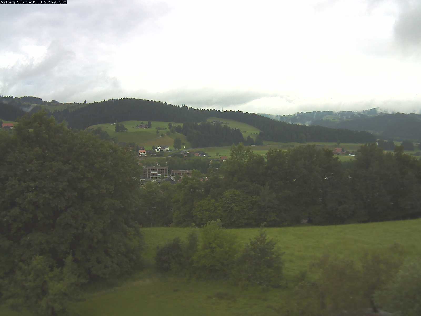 Webcam-Bild: Aussicht vom Dorfberg in Langnau 20120702-140600
