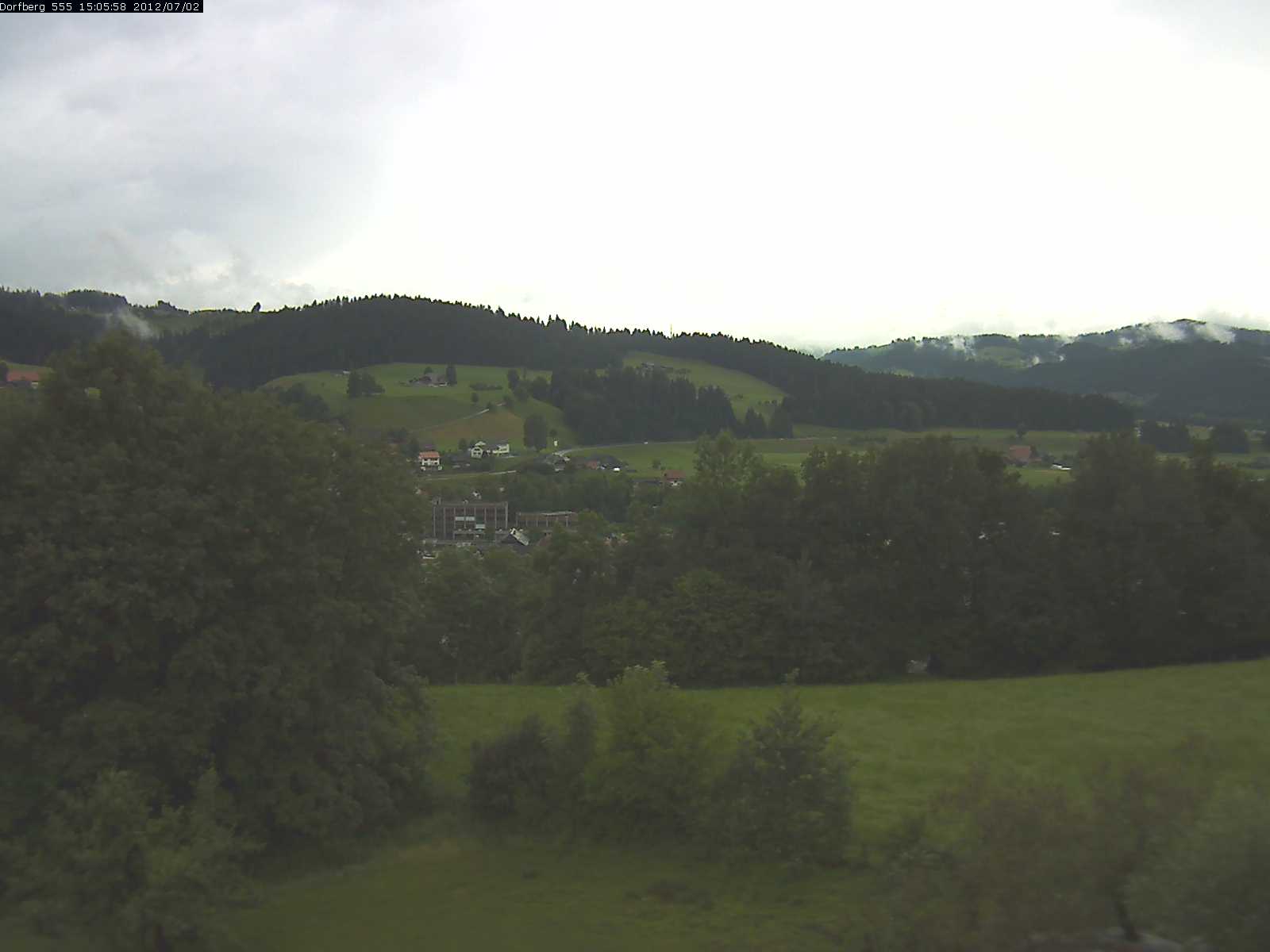 Webcam-Bild: Aussicht vom Dorfberg in Langnau 20120702-150600