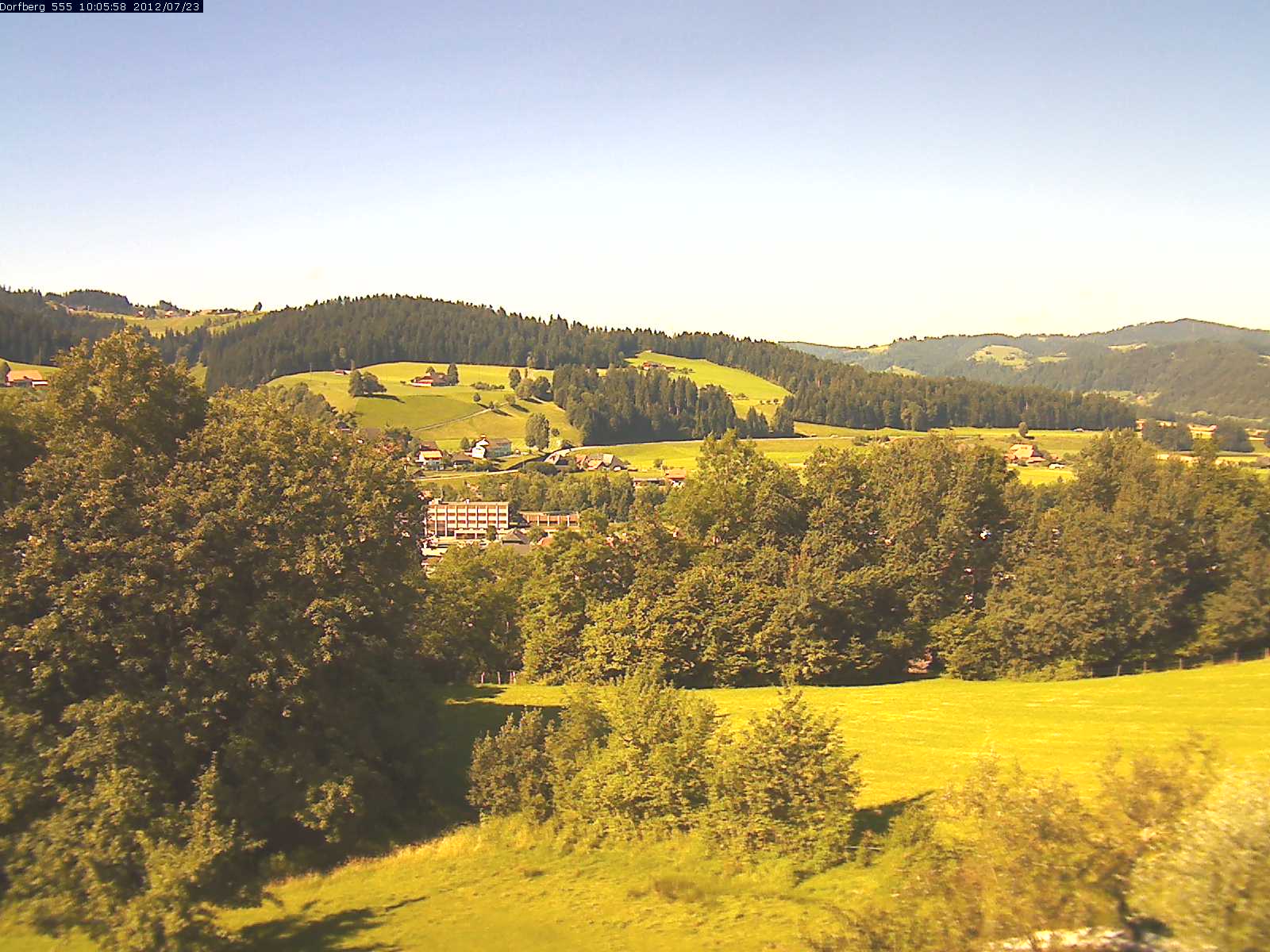 Webcam-Bild: Aussicht vom Dorfberg in Langnau 20120723-100600