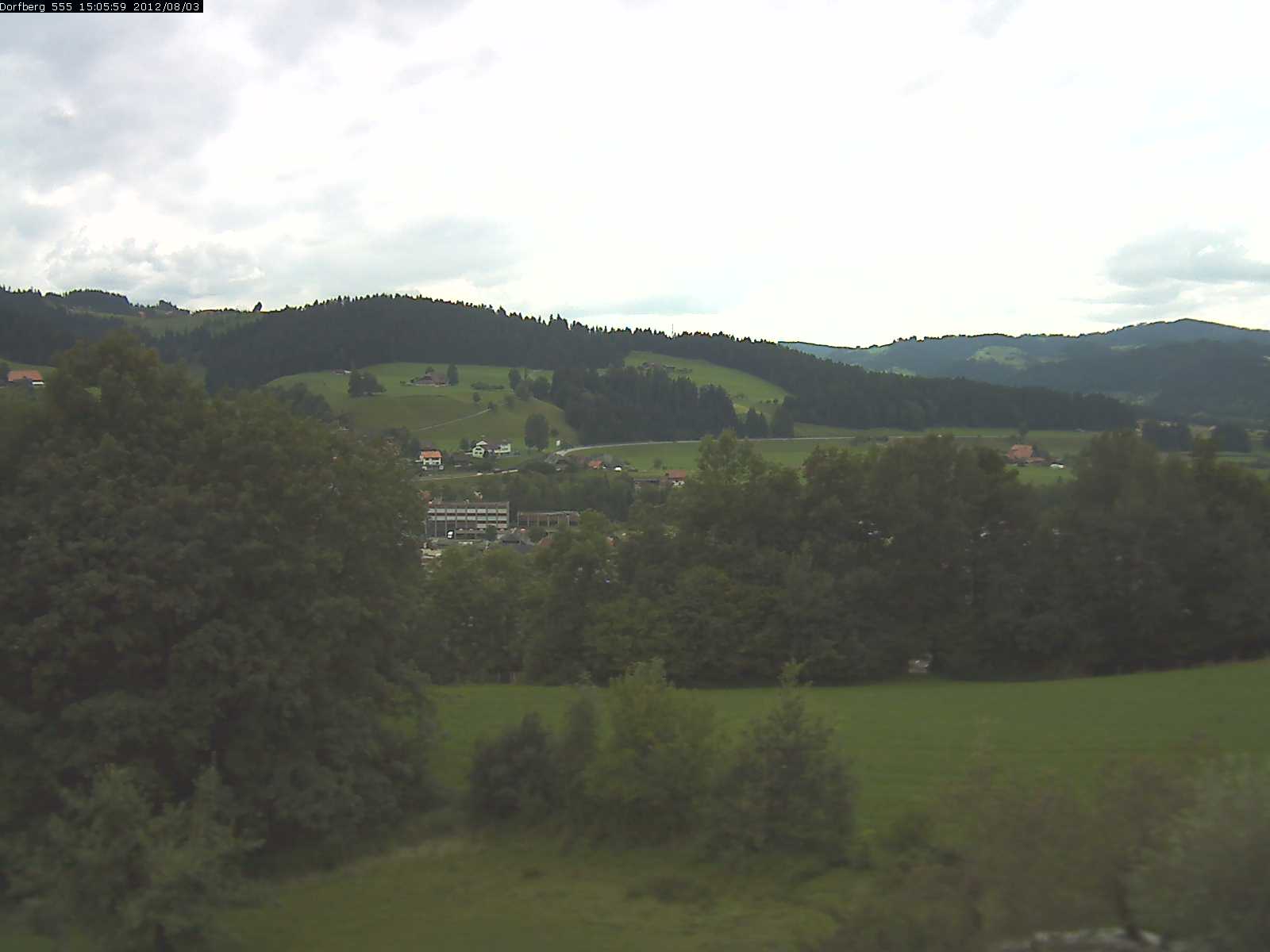 Webcam-Bild: Aussicht vom Dorfberg in Langnau 20120803-150600