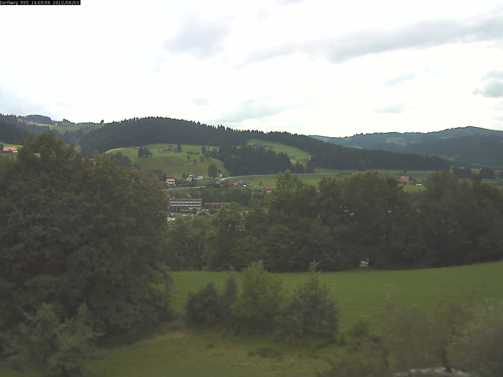 Webcam-Bild: Aussicht vom Dorfberg in Langnau 20120803-160600