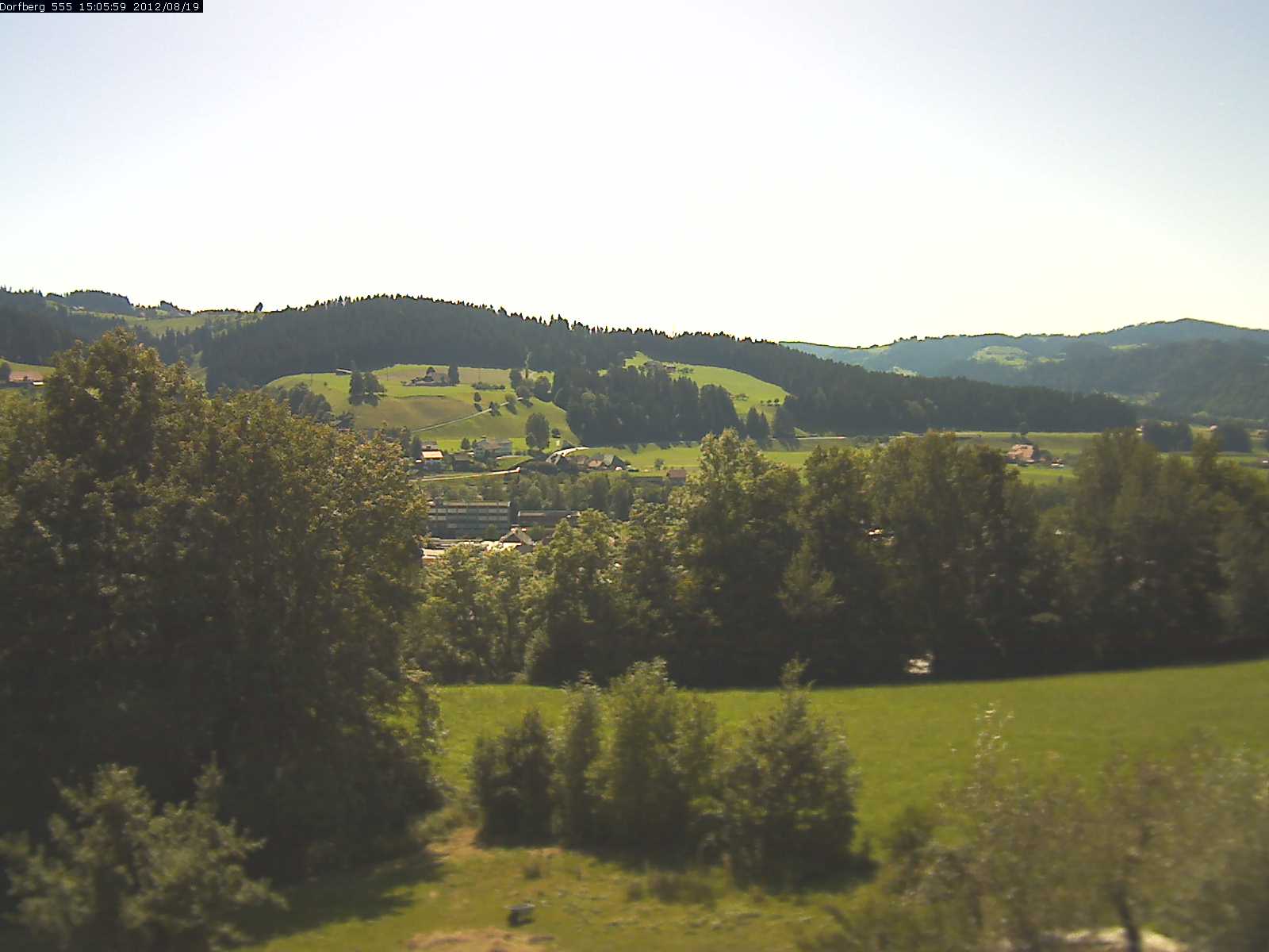 Webcam-Bild: Aussicht vom Dorfberg in Langnau 20120819-150600