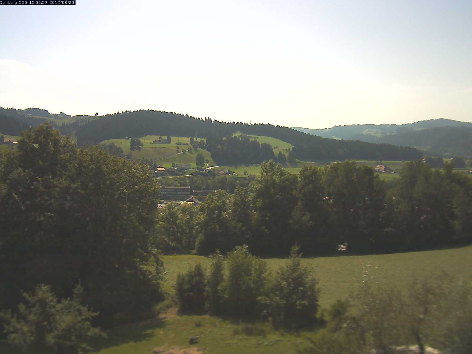 Webcam-Bild: Aussicht vom Dorfberg in Langnau 20120820-150600