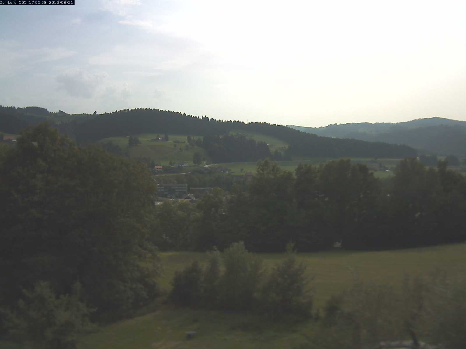 Webcam-Bild: Aussicht vom Dorfberg in Langnau 20120821-170600