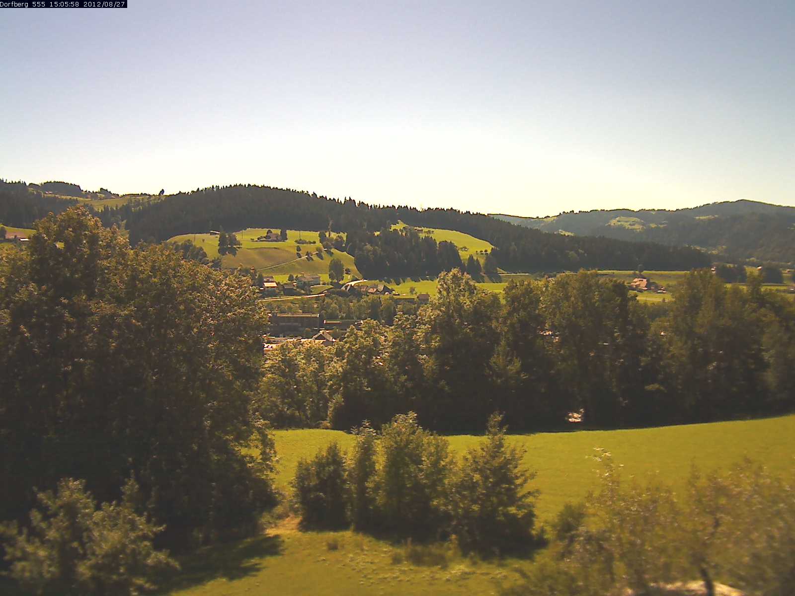Webcam-Bild: Aussicht vom Dorfberg in Langnau 20120827-150600