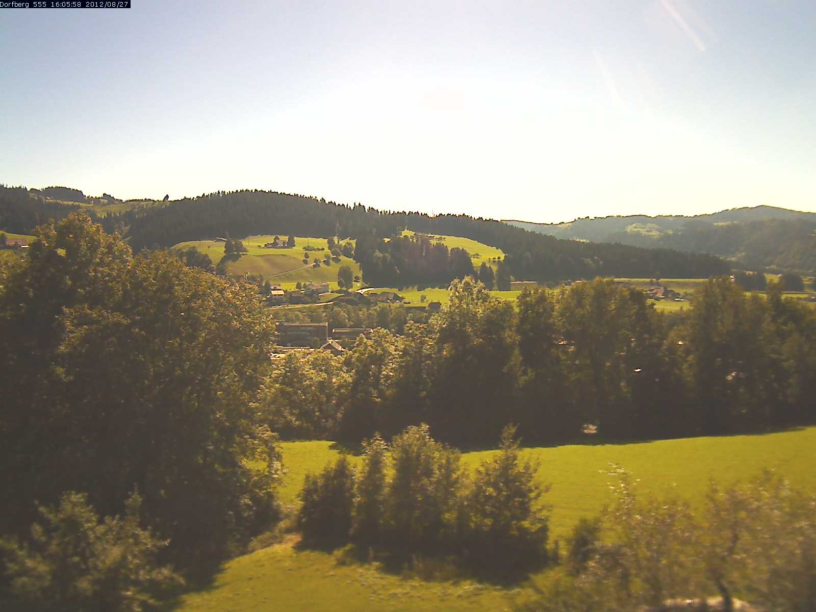 Webcam-Bild: Aussicht vom Dorfberg in Langnau 20120827-160600