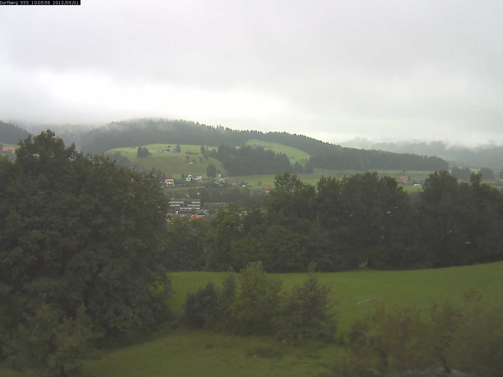 Webcam-Bild: Aussicht vom Dorfberg in Langnau 20120901-100600