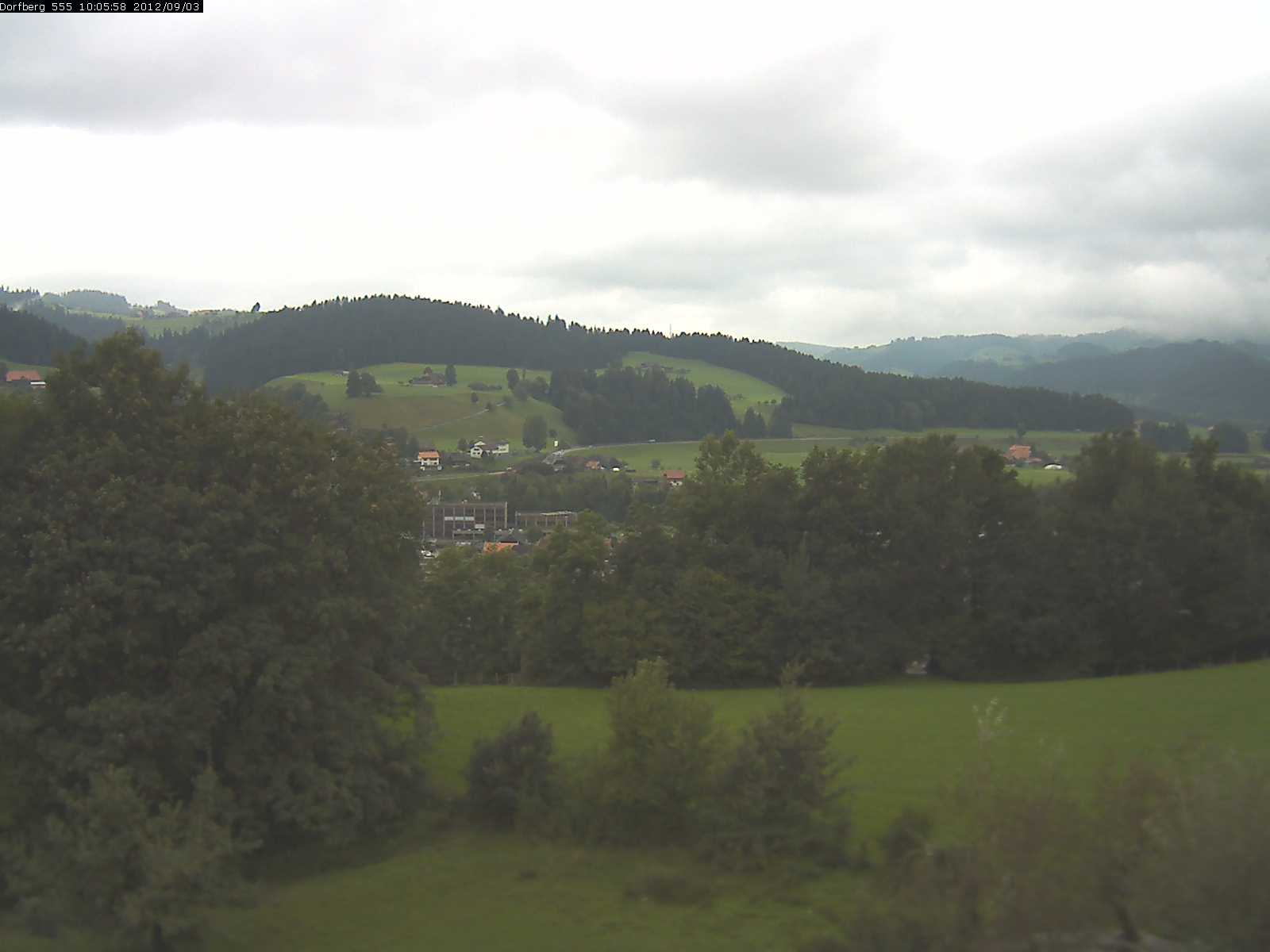 Webcam-Bild: Aussicht vom Dorfberg in Langnau 20120903-100600