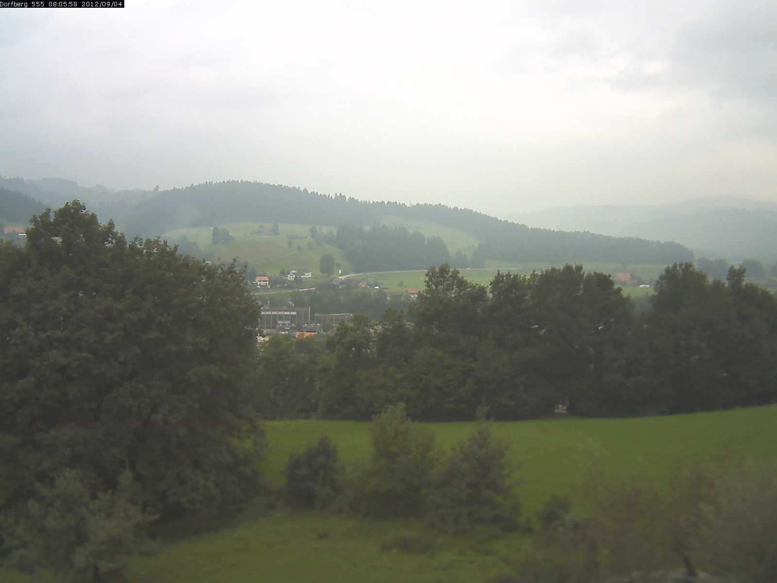 Webcam-Bild: Aussicht vom Dorfberg in Langnau 20120904-080600