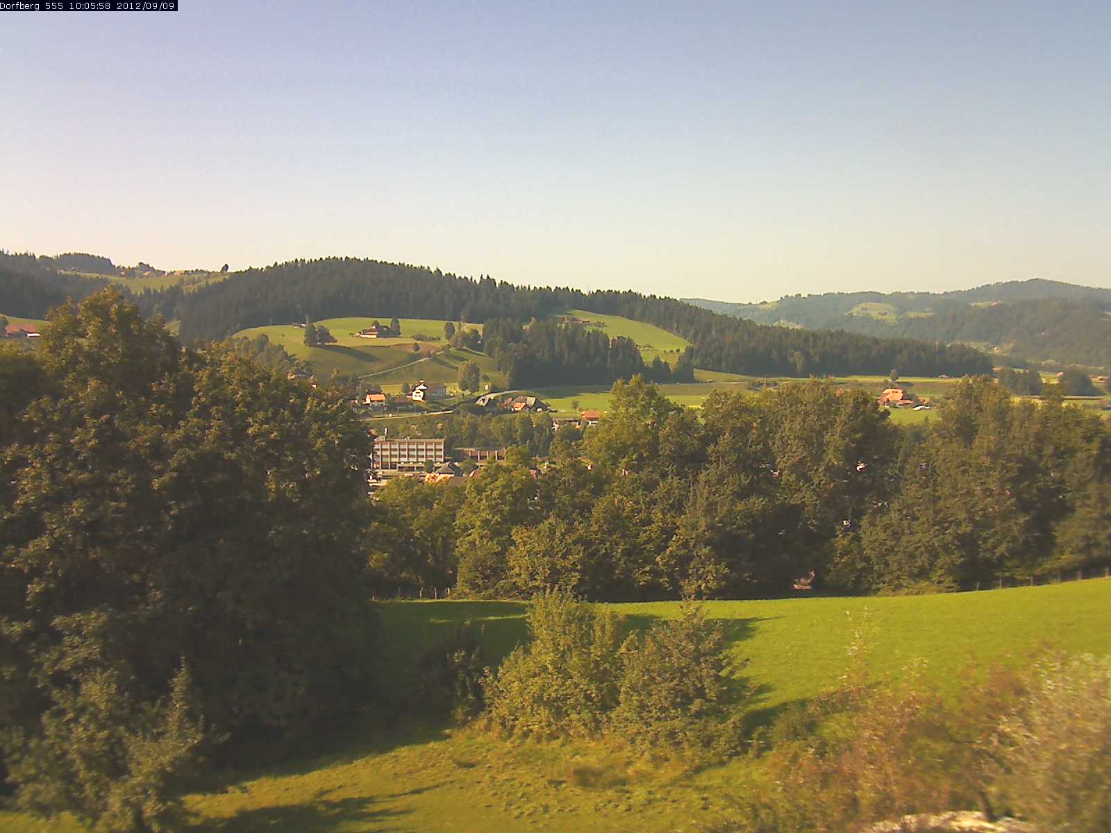Webcam-Bild: Aussicht vom Dorfberg in Langnau 20120909-100600