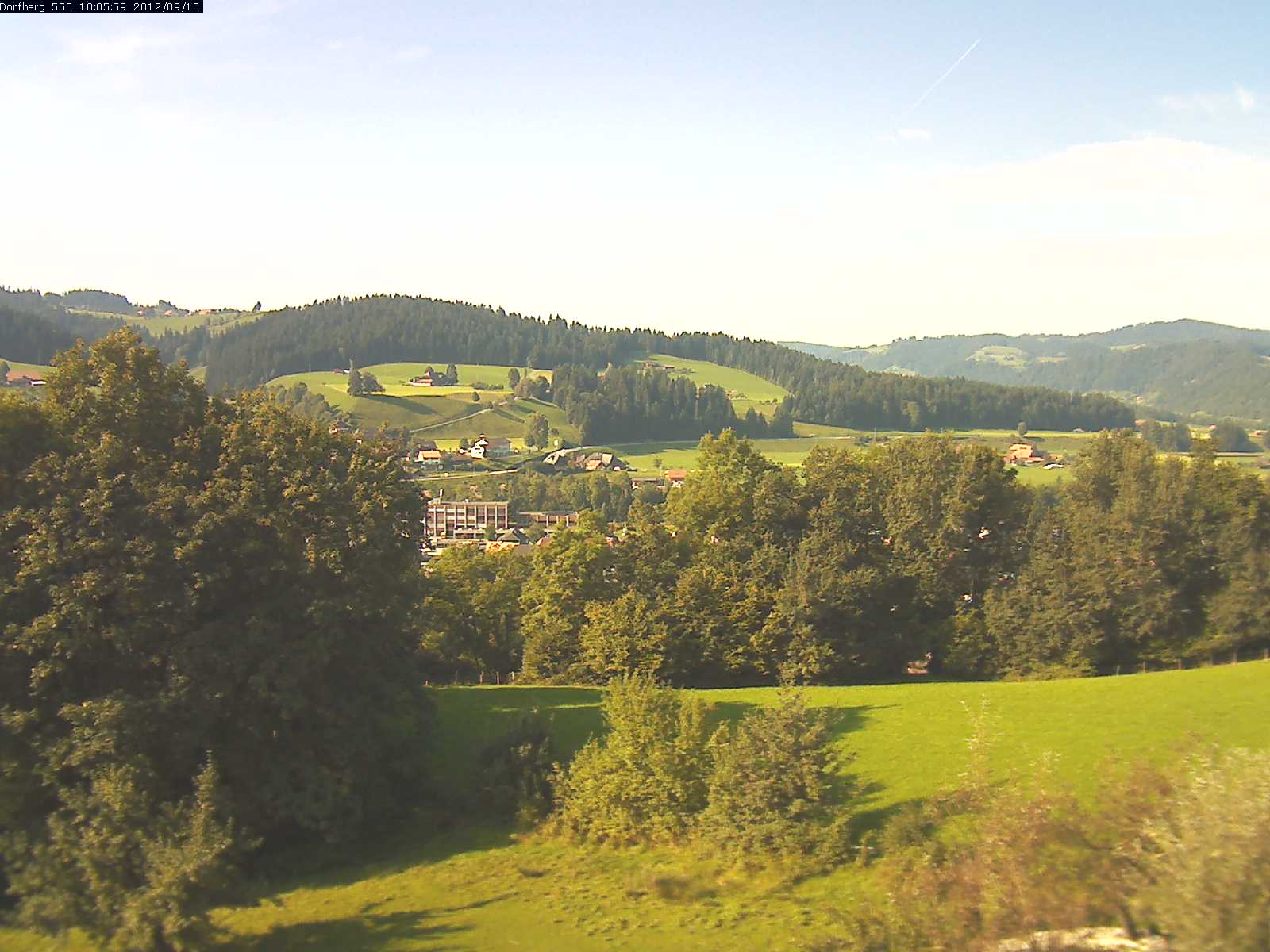 Webcam-Bild: Aussicht vom Dorfberg in Langnau 20120910-100600