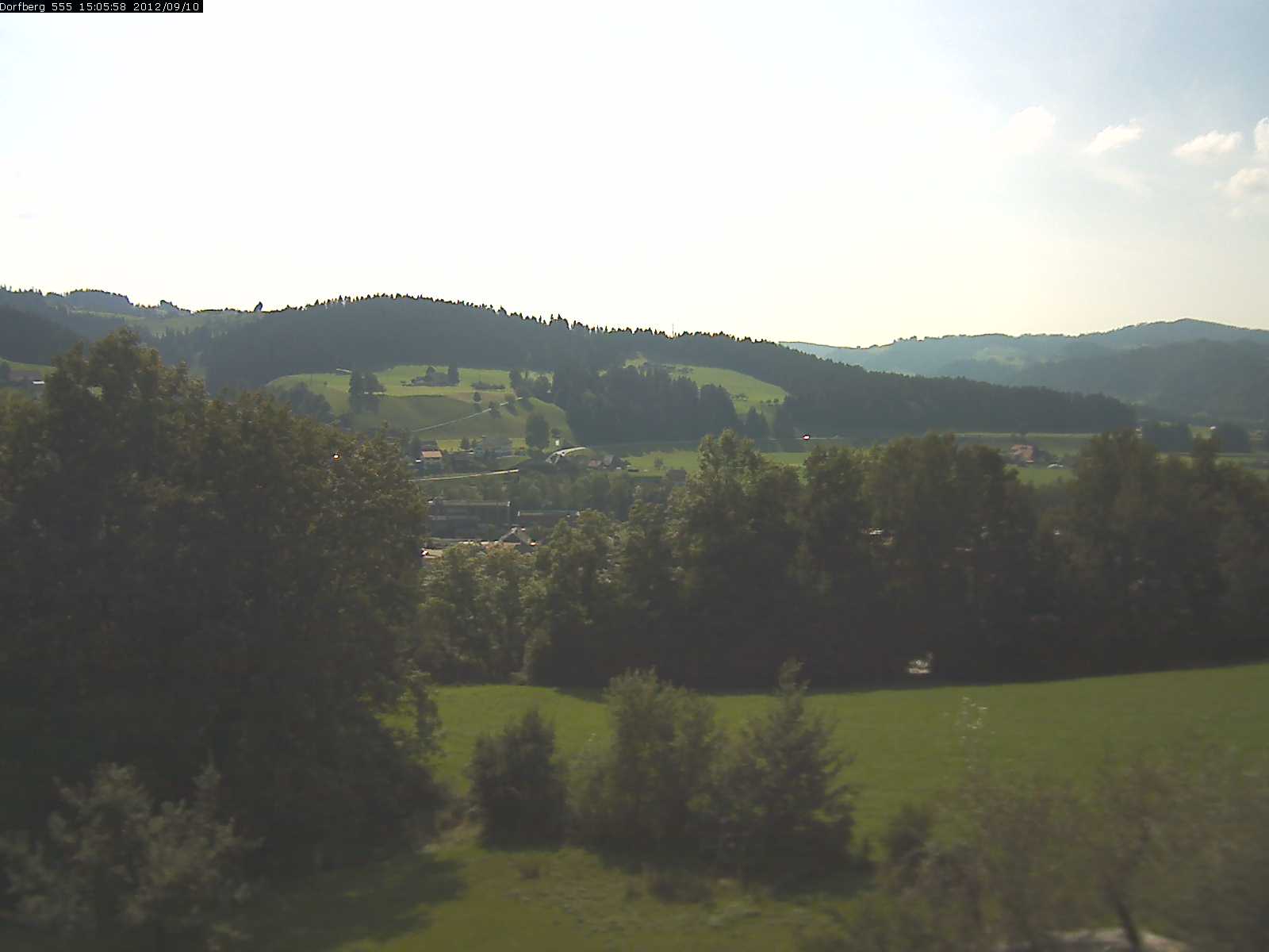 Webcam-Bild: Aussicht vom Dorfberg in Langnau 20120910-150600