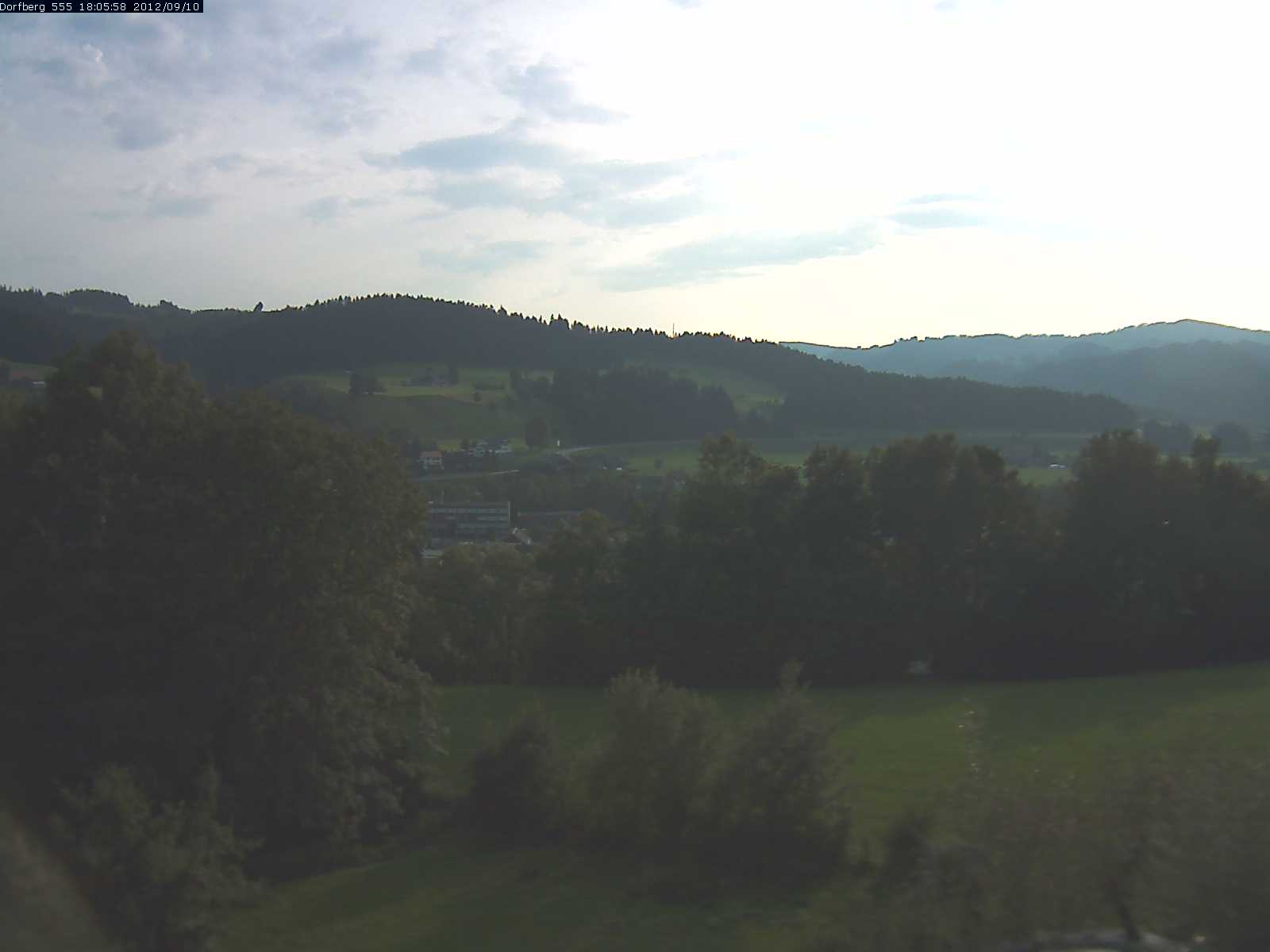 Webcam-Bild: Aussicht vom Dorfberg in Langnau 20120910-180600