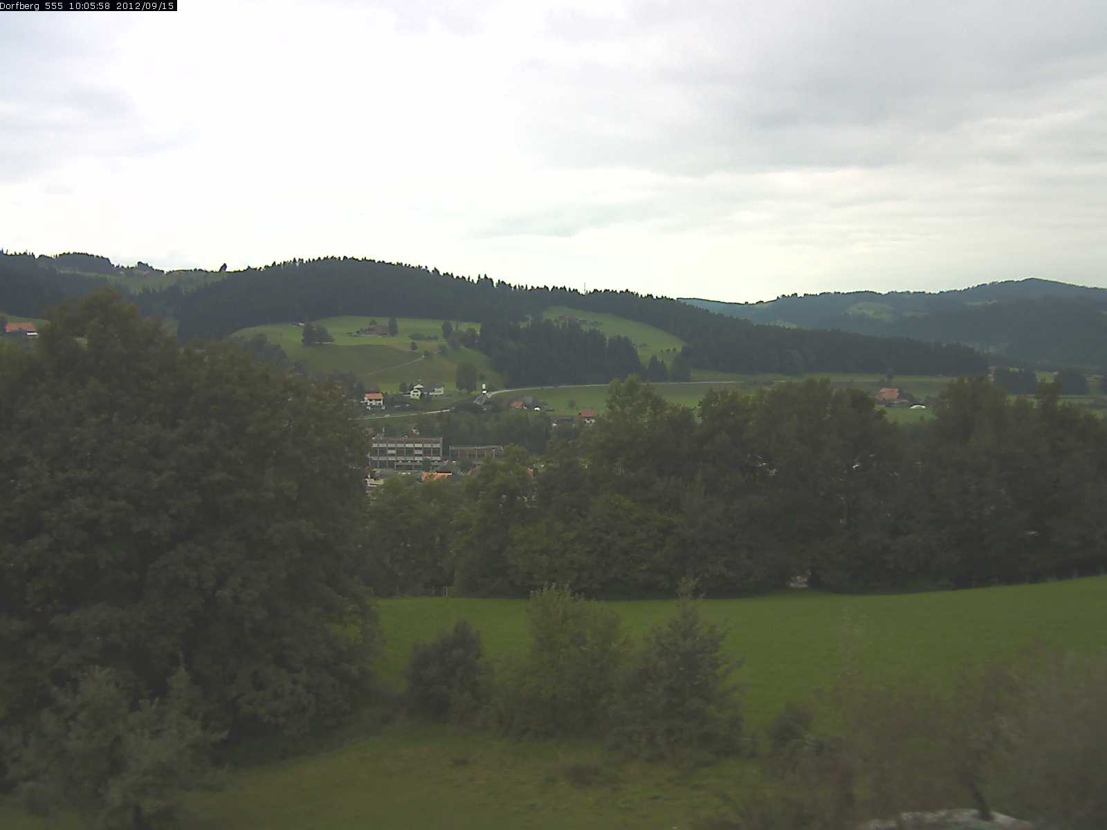 Webcam-Bild: Aussicht vom Dorfberg in Langnau 20120915-100600