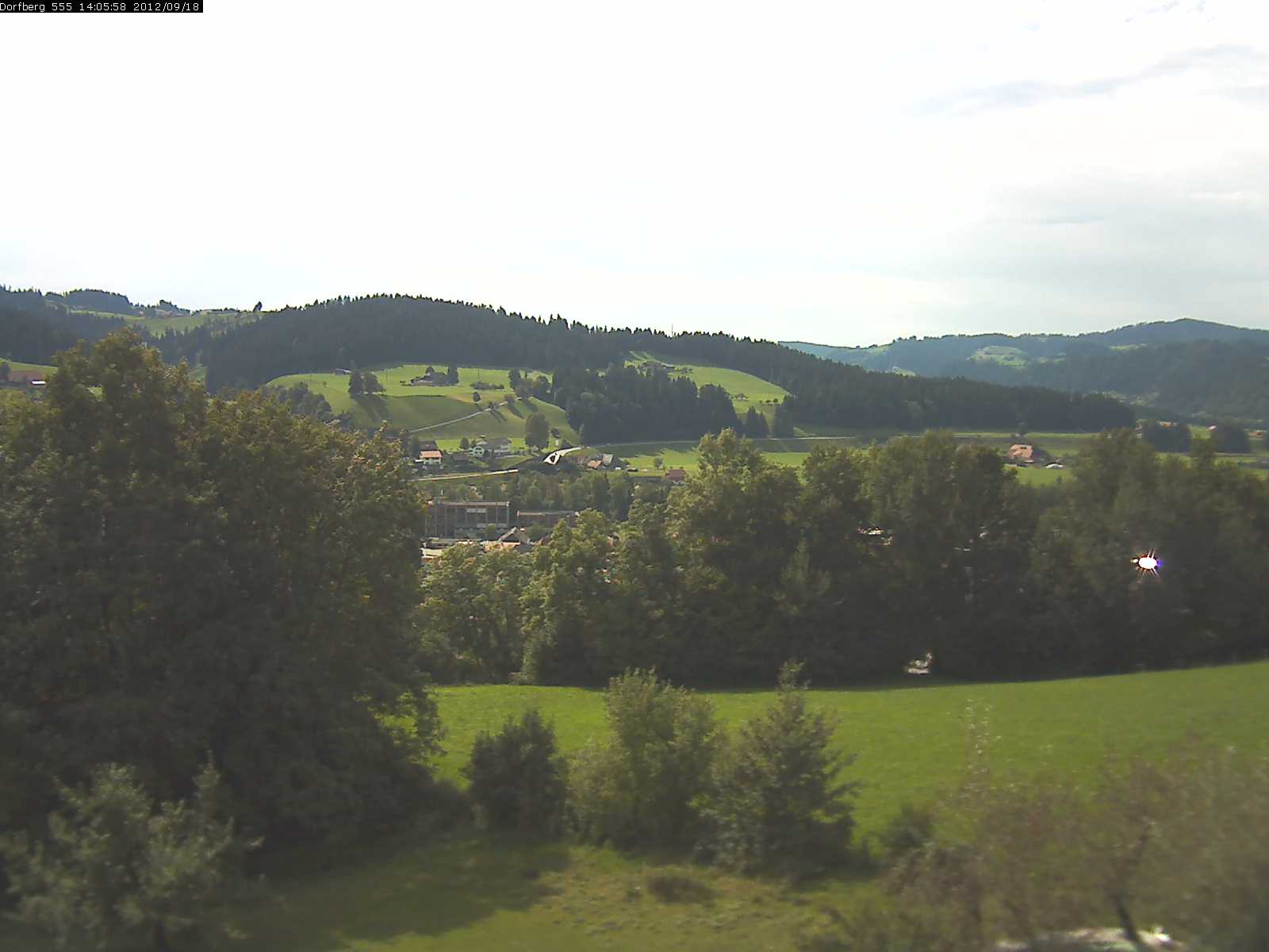 Webcam-Bild: Aussicht vom Dorfberg in Langnau 20120918-140600