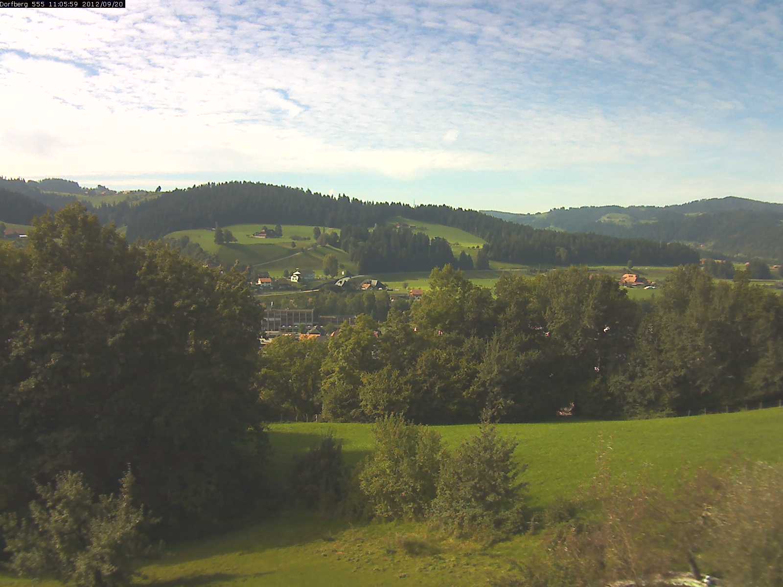 Webcam-Bild: Aussicht vom Dorfberg in Langnau 20120920-110600