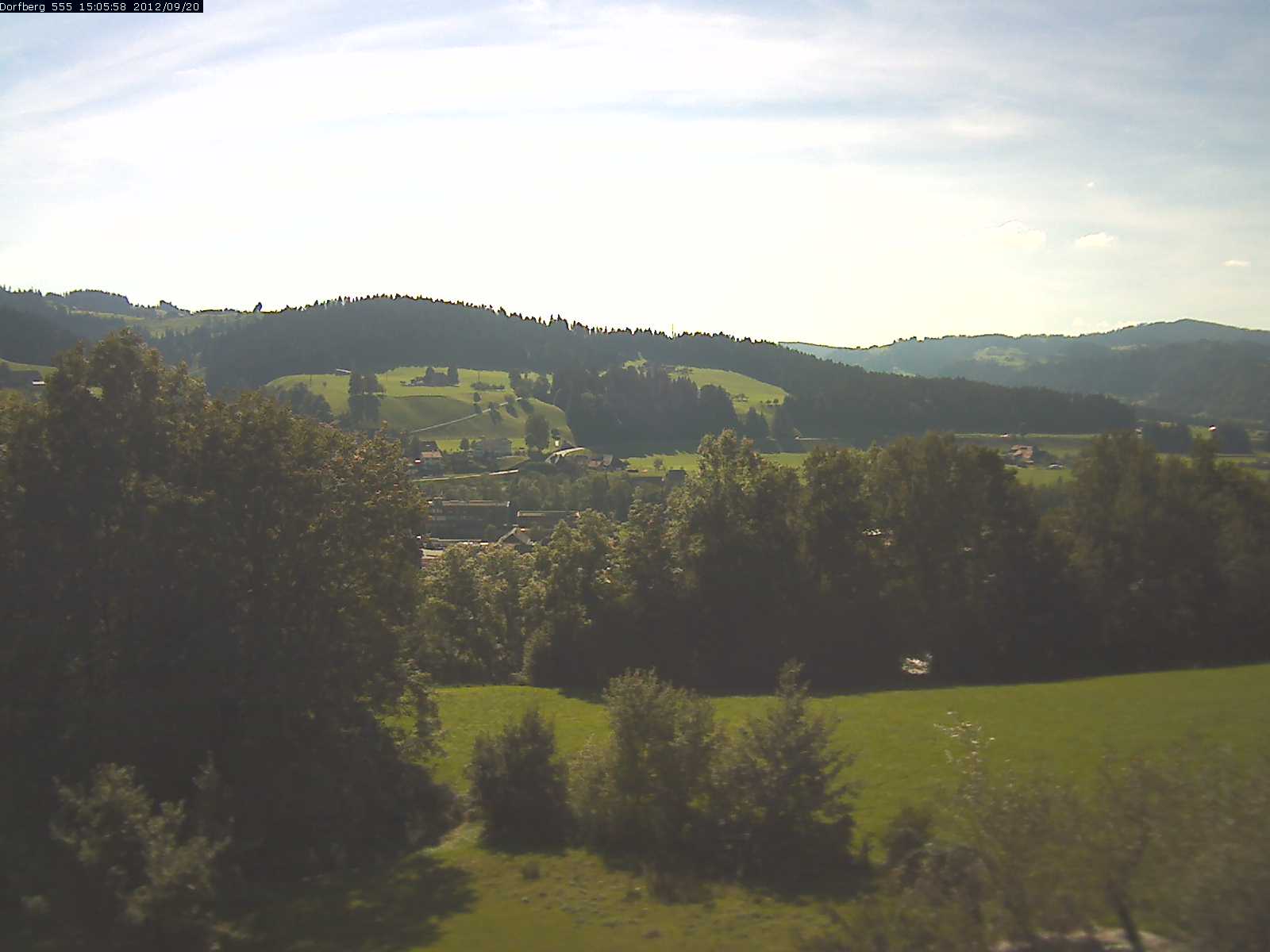 Webcam-Bild: Aussicht vom Dorfberg in Langnau 20120920-150600