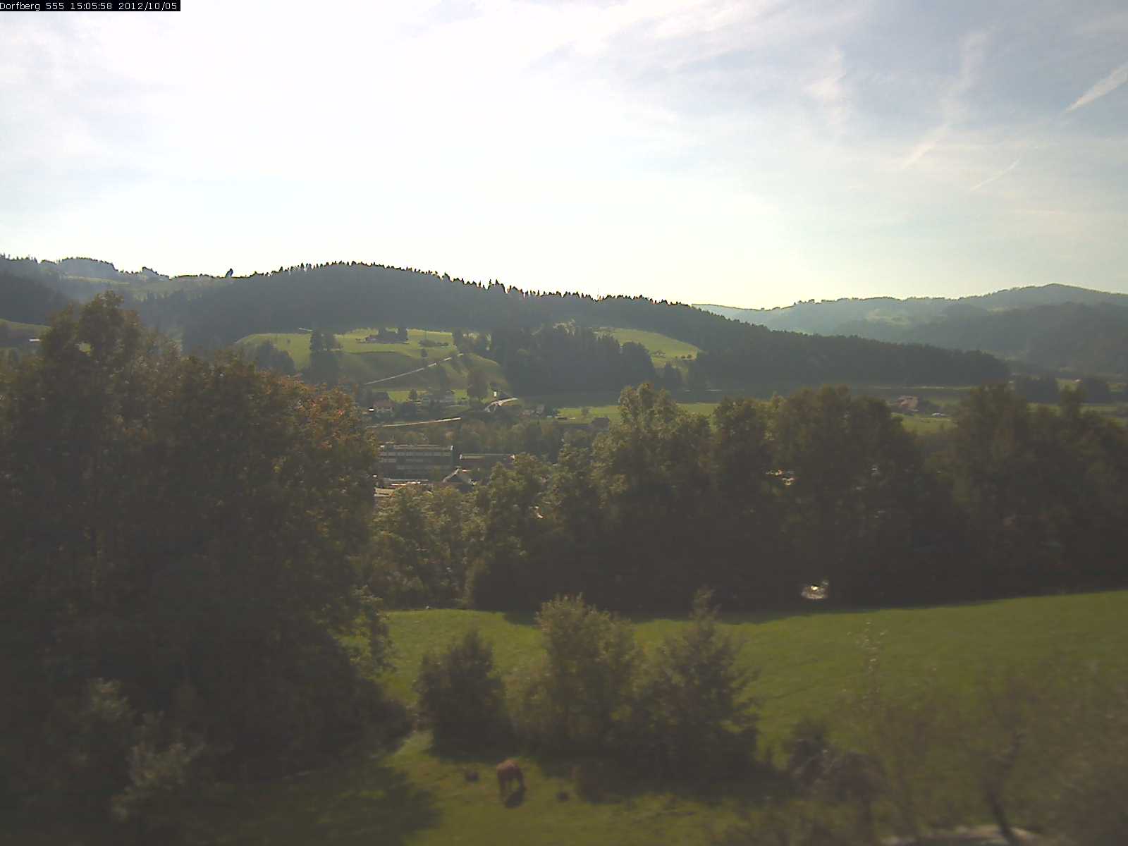 Webcam-Bild: Aussicht vom Dorfberg in Langnau 20121005-150600