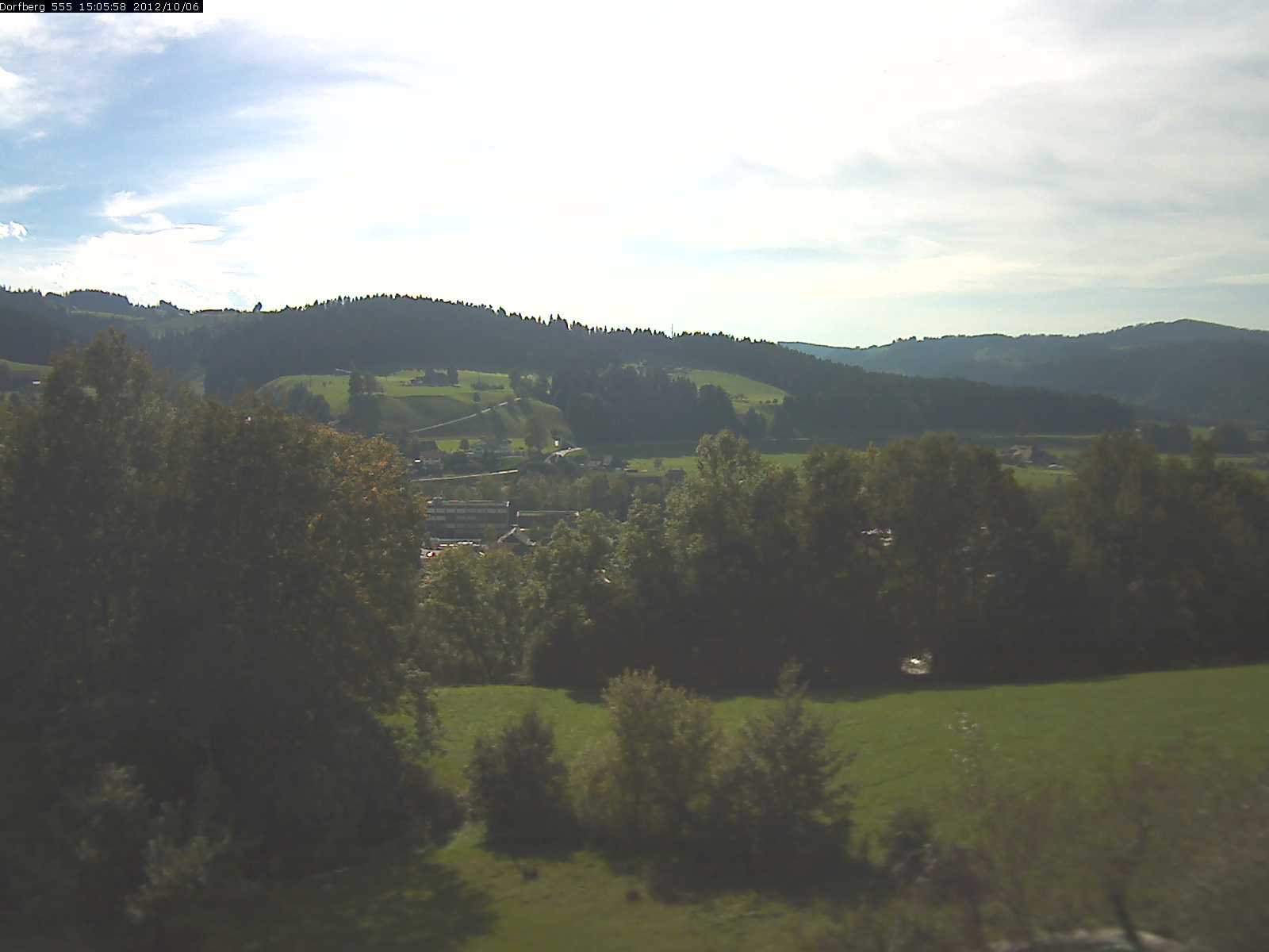 Webcam-Bild: Aussicht vom Dorfberg in Langnau 20121006-150600