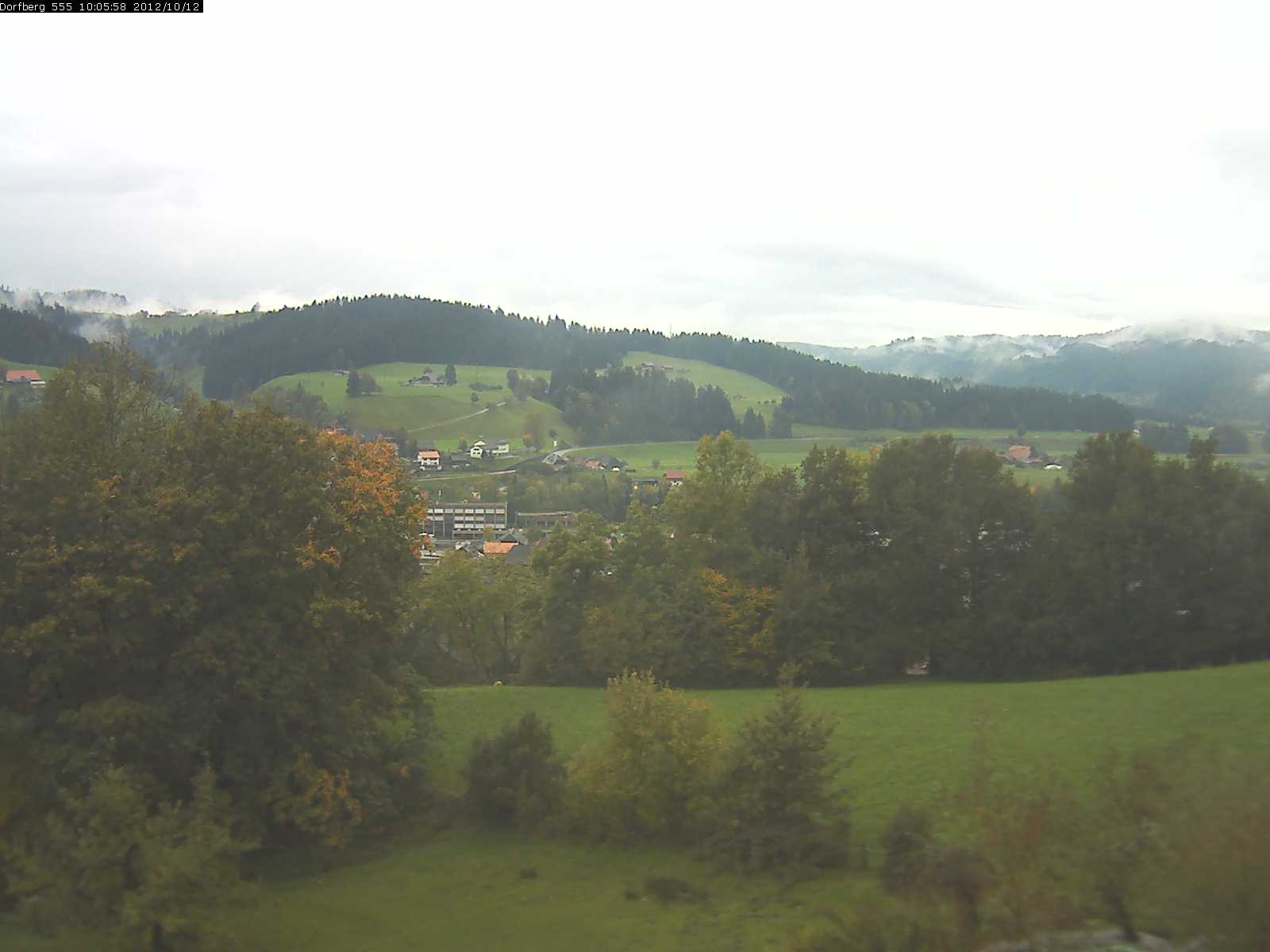 Webcam-Bild: Aussicht vom Dorfberg in Langnau 20121012-100600