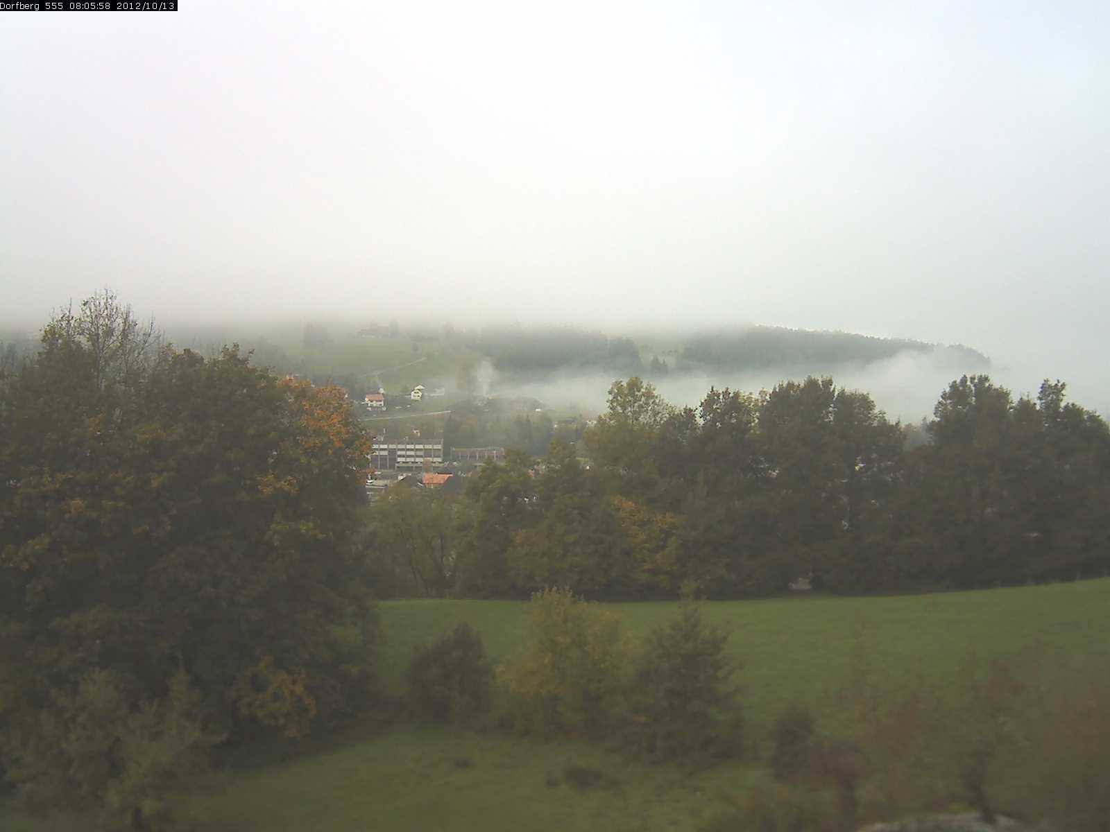Webcam-Bild: Aussicht vom Dorfberg in Langnau 20121013-080600
