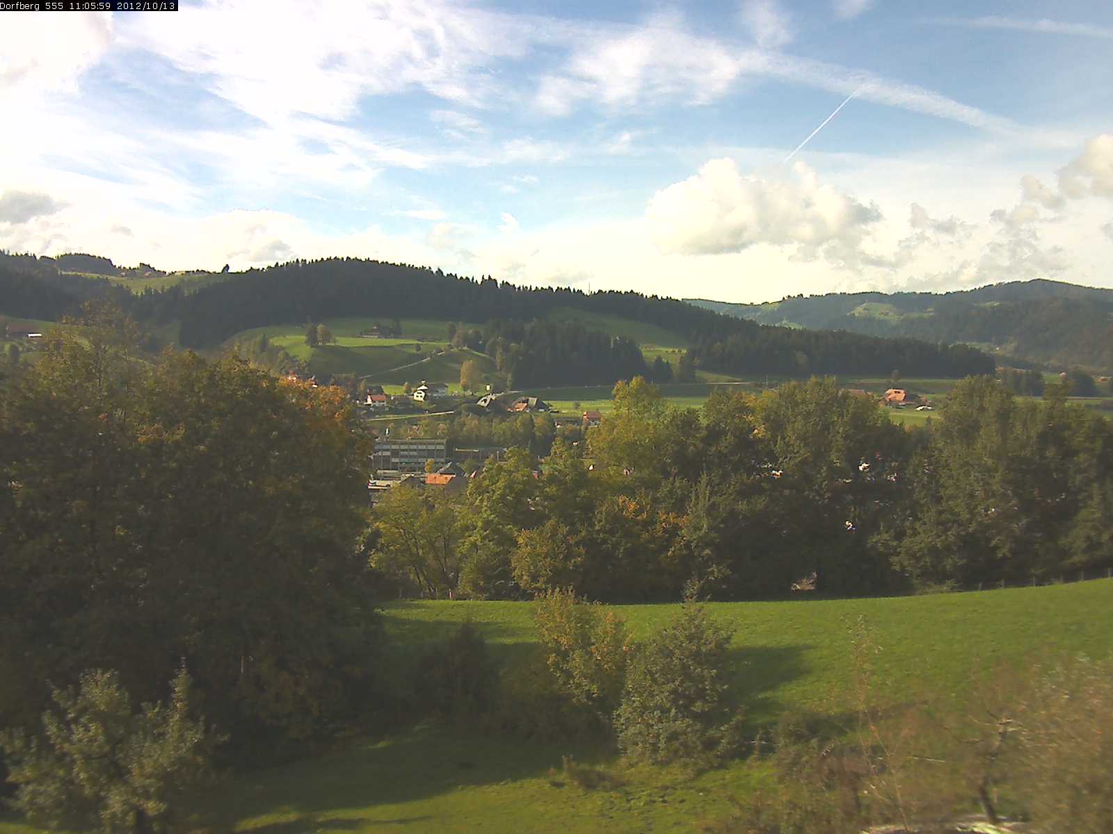 Webcam-Bild: Aussicht vom Dorfberg in Langnau 20121013-110600