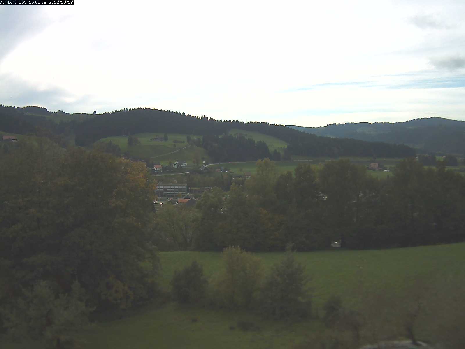 Webcam-Bild: Aussicht vom Dorfberg in Langnau 20121013-150600
