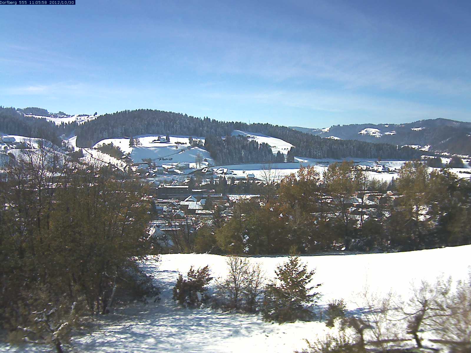 Webcam-Bild: Aussicht vom Dorfberg in Langnau 20121030-110600