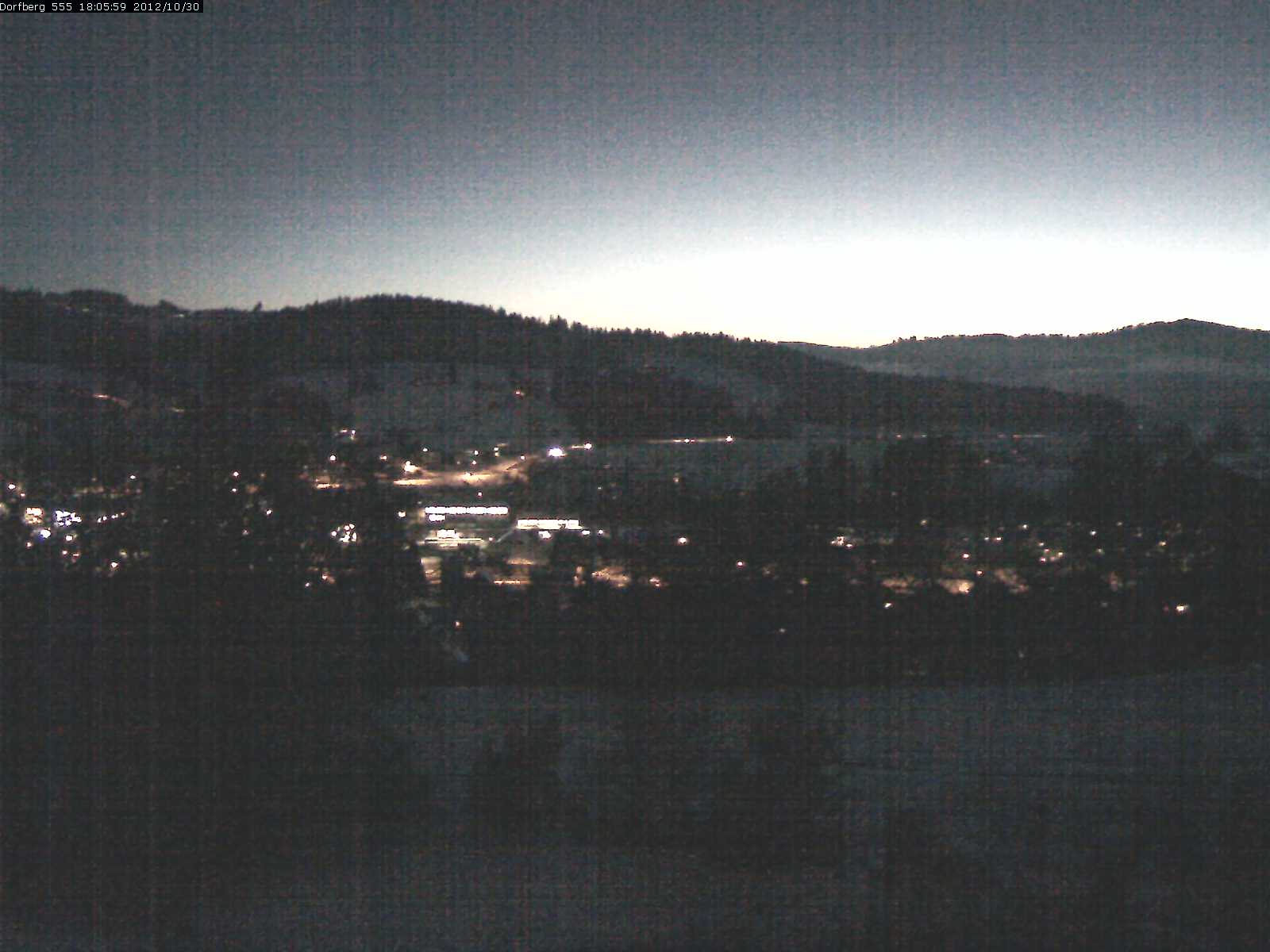 Webcam-Bild: Aussicht vom Dorfberg in Langnau 20121030-180600