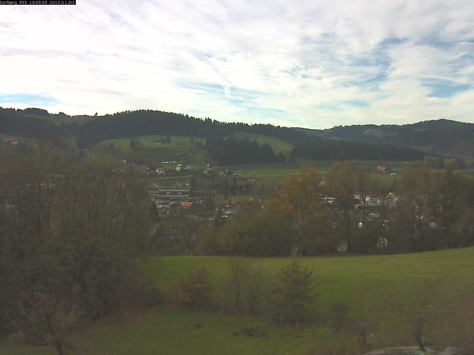 Webcam-Bild: Aussicht vom Dorfberg in Langnau 20121103-100600