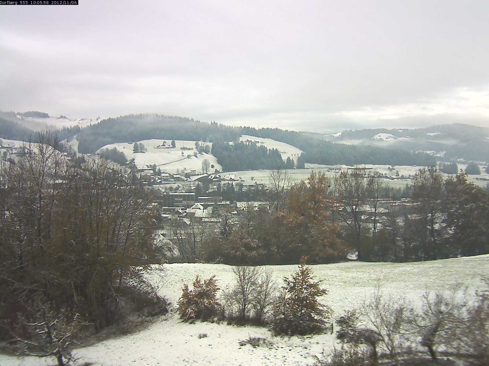 Webcam-Bild: Aussicht vom Dorfberg in Langnau 20121106-100600