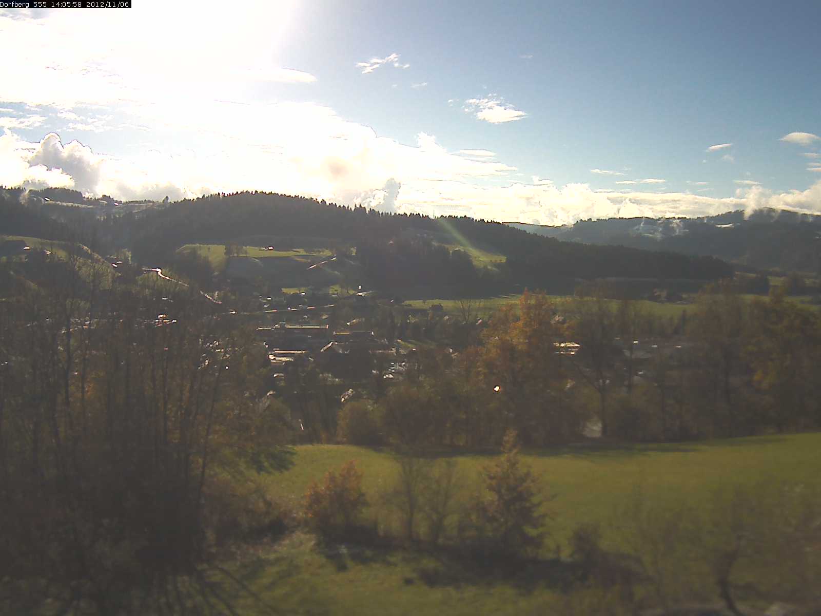 Webcam-Bild: Aussicht vom Dorfberg in Langnau 20121106-140600