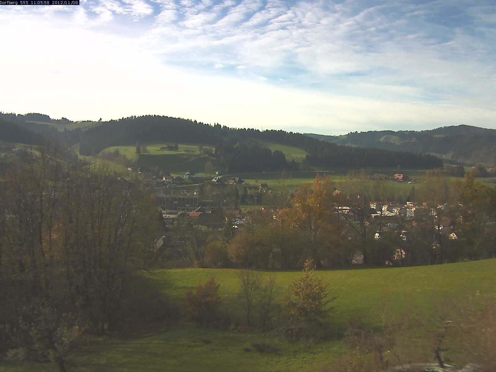 Webcam-Bild: Aussicht vom Dorfberg in Langnau 20121108-110600