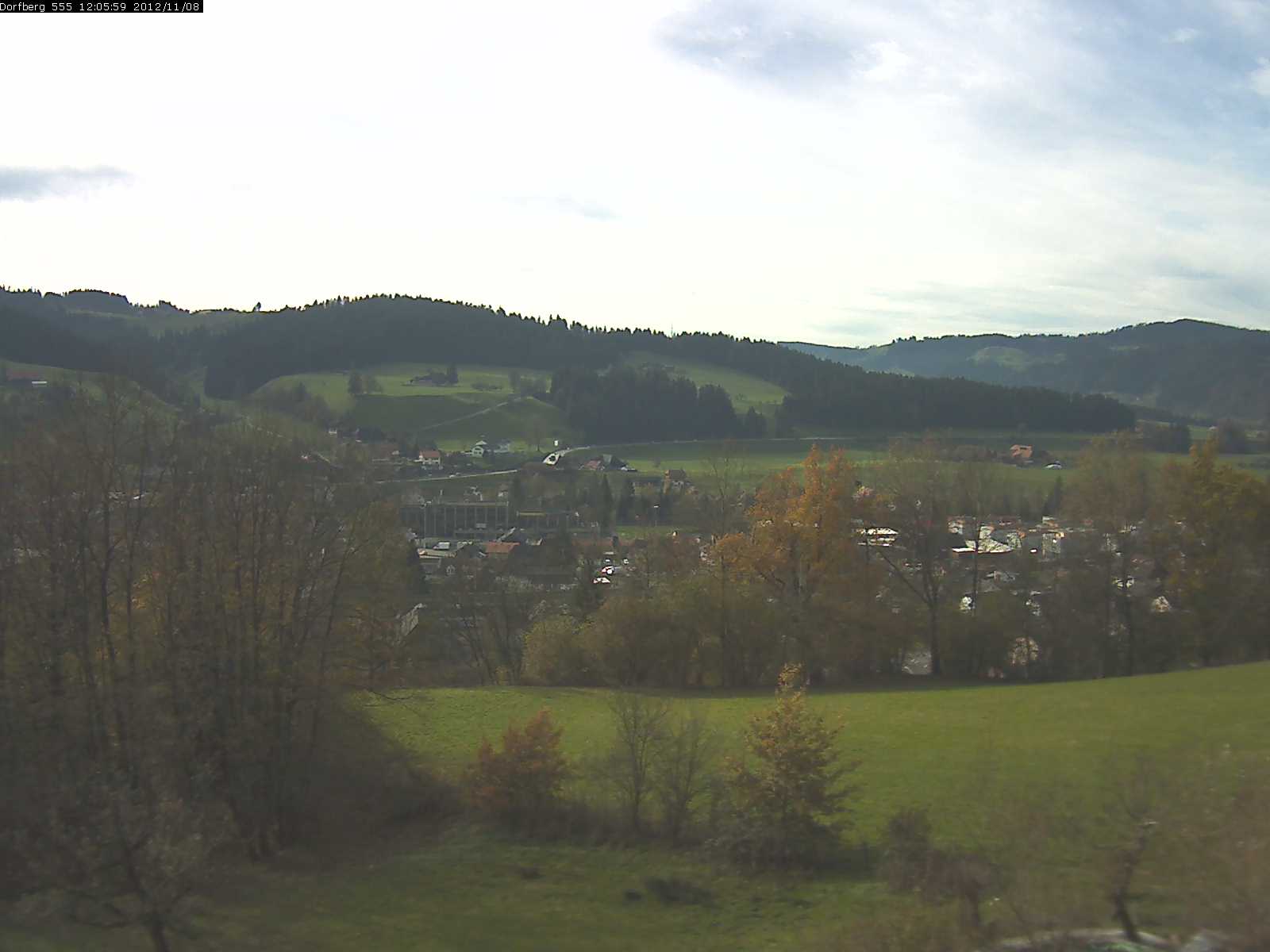 Webcam-Bild: Aussicht vom Dorfberg in Langnau 20121108-120600