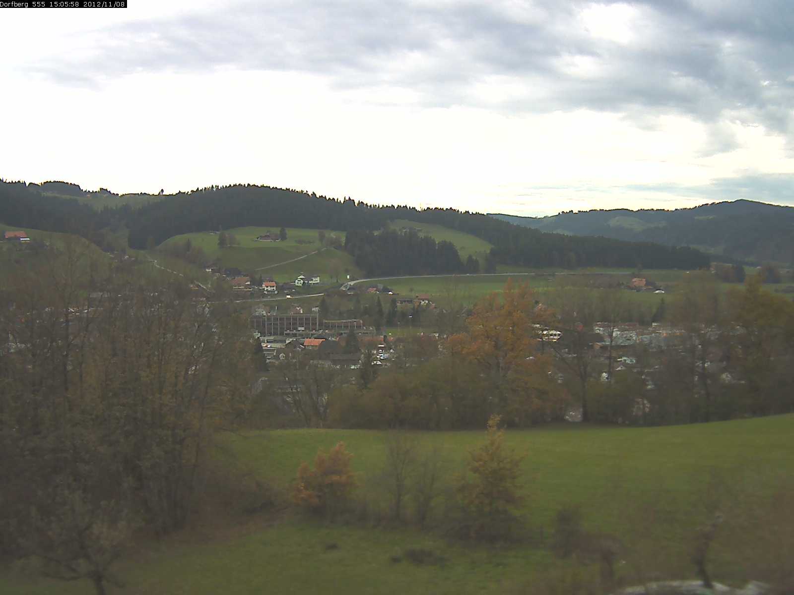 Webcam-Bild: Aussicht vom Dorfberg in Langnau 20121108-150600