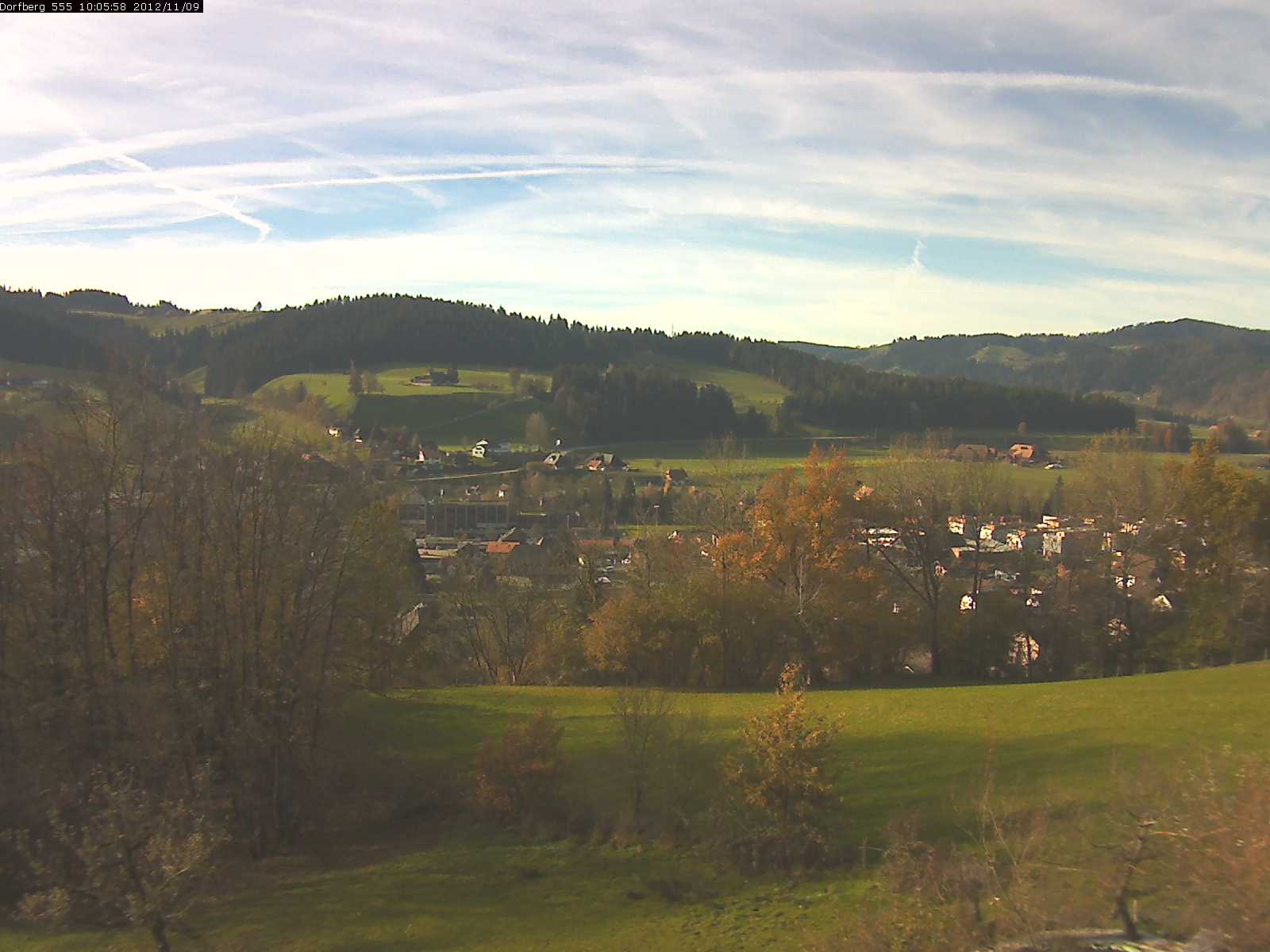 Webcam-Bild: Aussicht vom Dorfberg in Langnau 20121109-100600