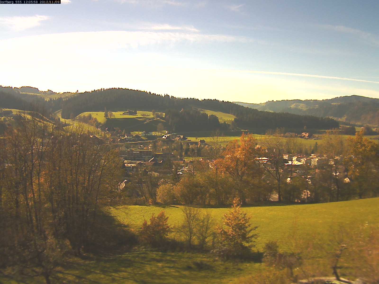 Webcam-Bild: Aussicht vom Dorfberg in Langnau 20121109-120600