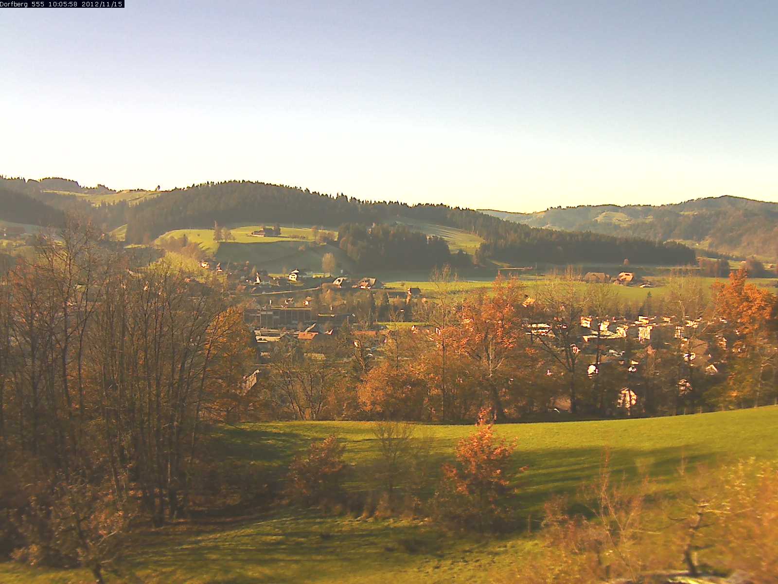 Webcam-Bild: Aussicht vom Dorfberg in Langnau 20121115-100600