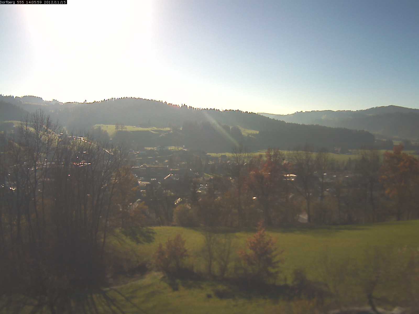 Webcam-Bild: Aussicht vom Dorfberg in Langnau 20121115-140600