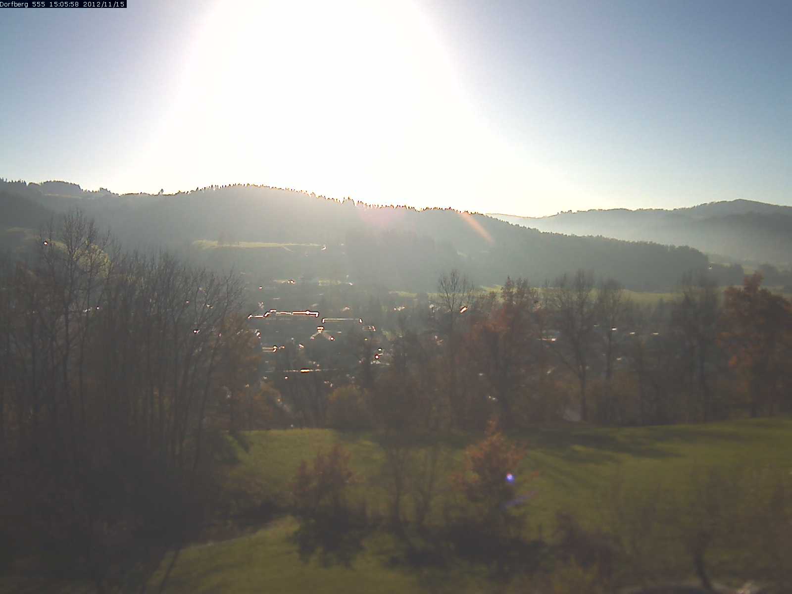 Webcam-Bild: Aussicht vom Dorfberg in Langnau 20121115-150600