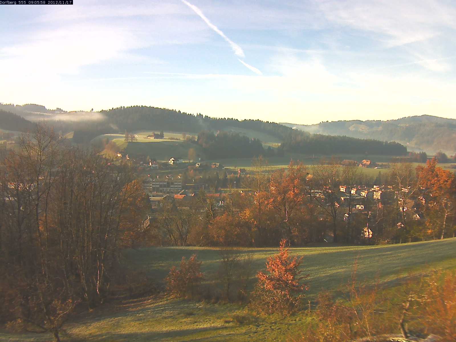 Webcam-Bild: Aussicht vom Dorfberg in Langnau 20121117-090600