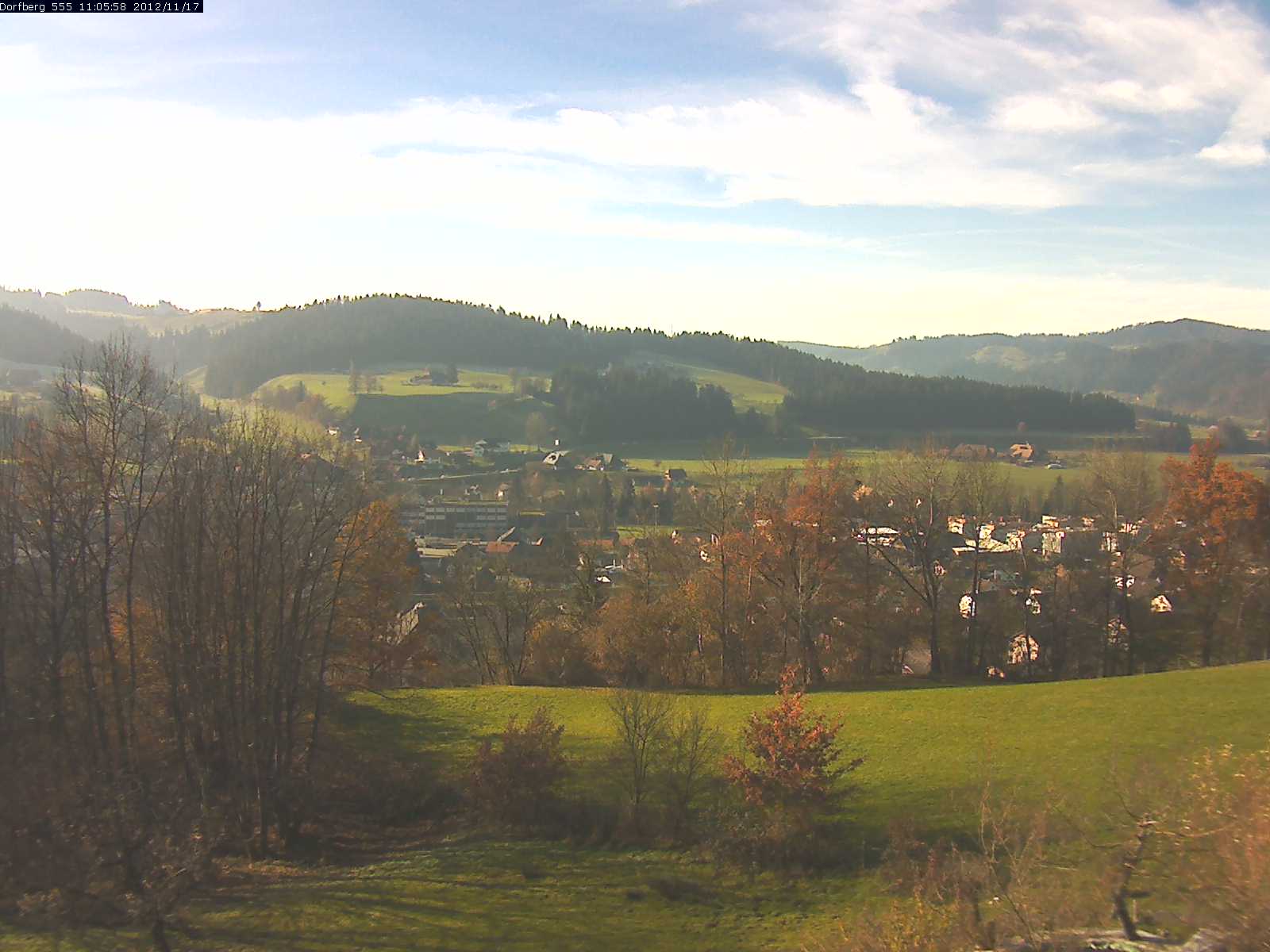 Webcam-Bild: Aussicht vom Dorfberg in Langnau 20121117-110600