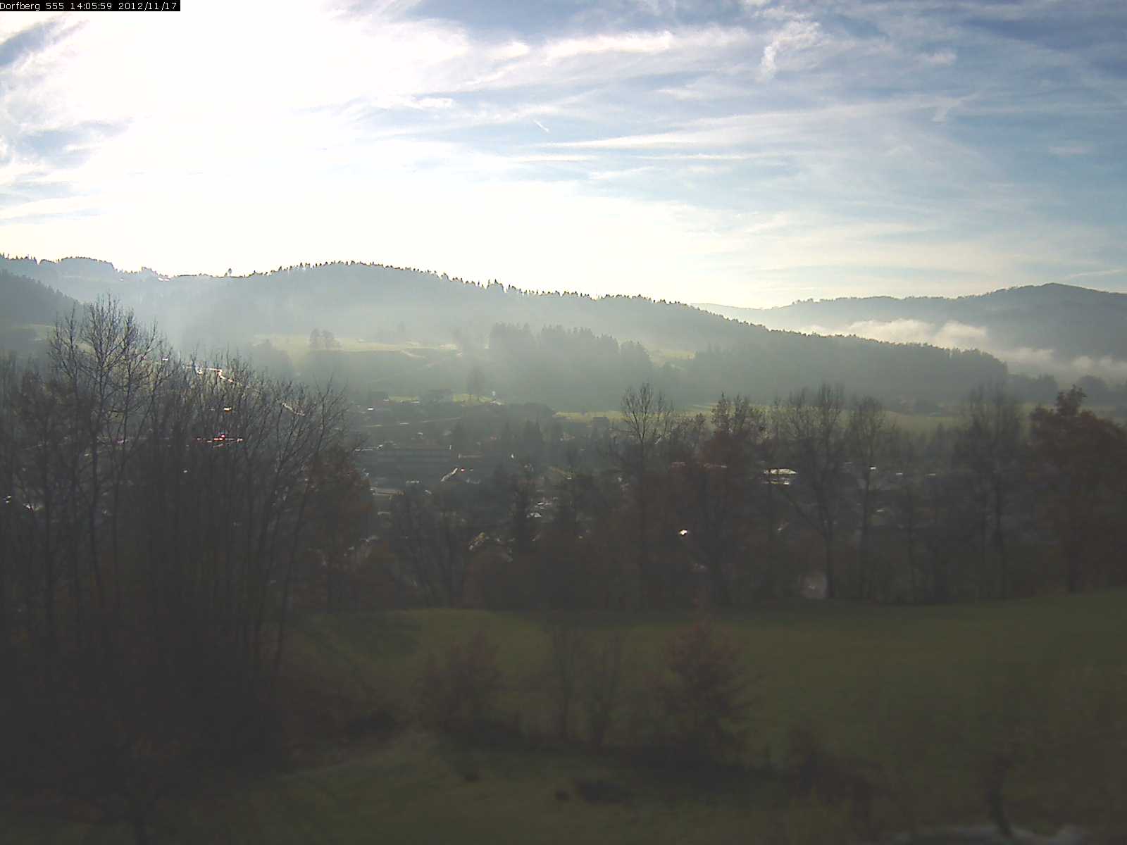 Webcam-Bild: Aussicht vom Dorfberg in Langnau 20121117-140600
