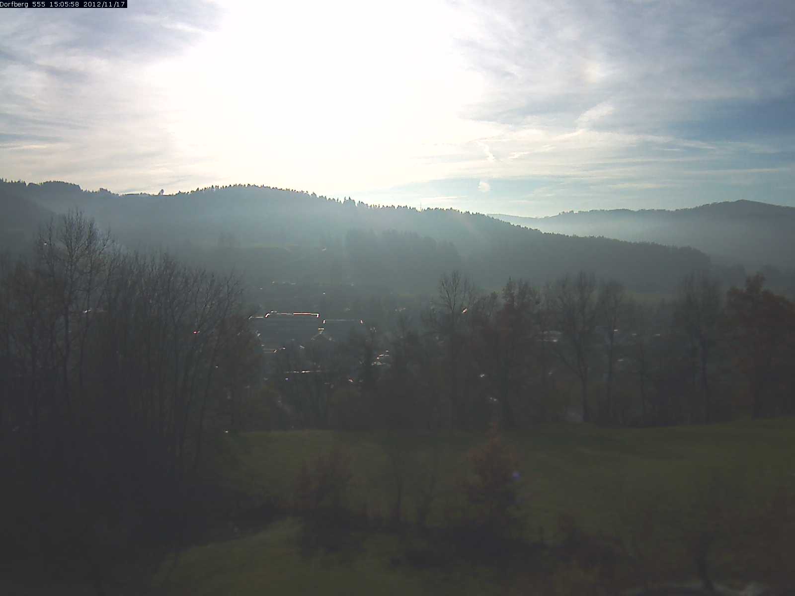 Webcam-Bild: Aussicht vom Dorfberg in Langnau 20121117-150600