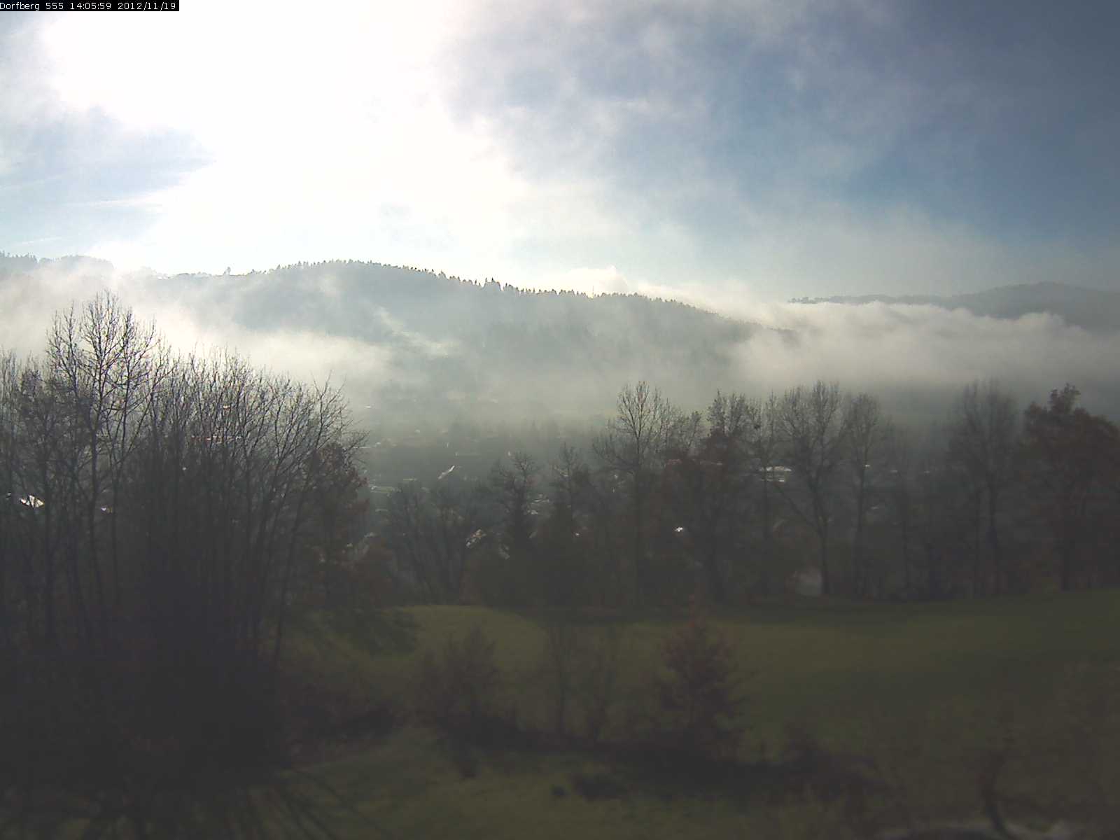 Webcam-Bild: Aussicht vom Dorfberg in Langnau 20121119-140600
