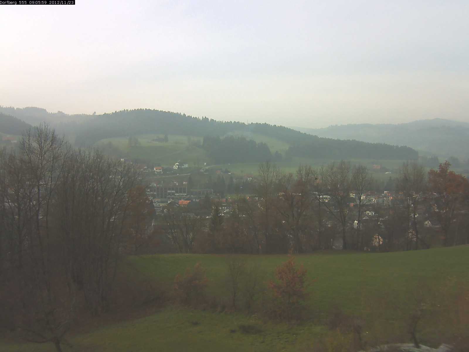Webcam-Bild: Aussicht vom Dorfberg in Langnau 20121123-090600