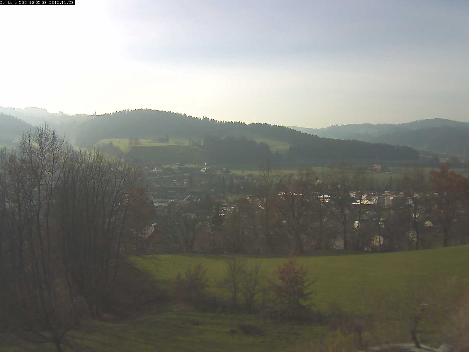 Webcam-Bild: Aussicht vom Dorfberg in Langnau 20121123-120600