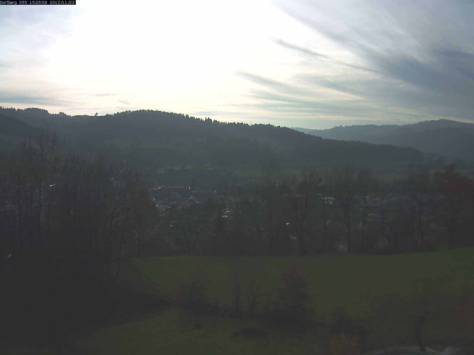 Webcam-Bild: Aussicht vom Dorfberg in Langnau 20121123-150600