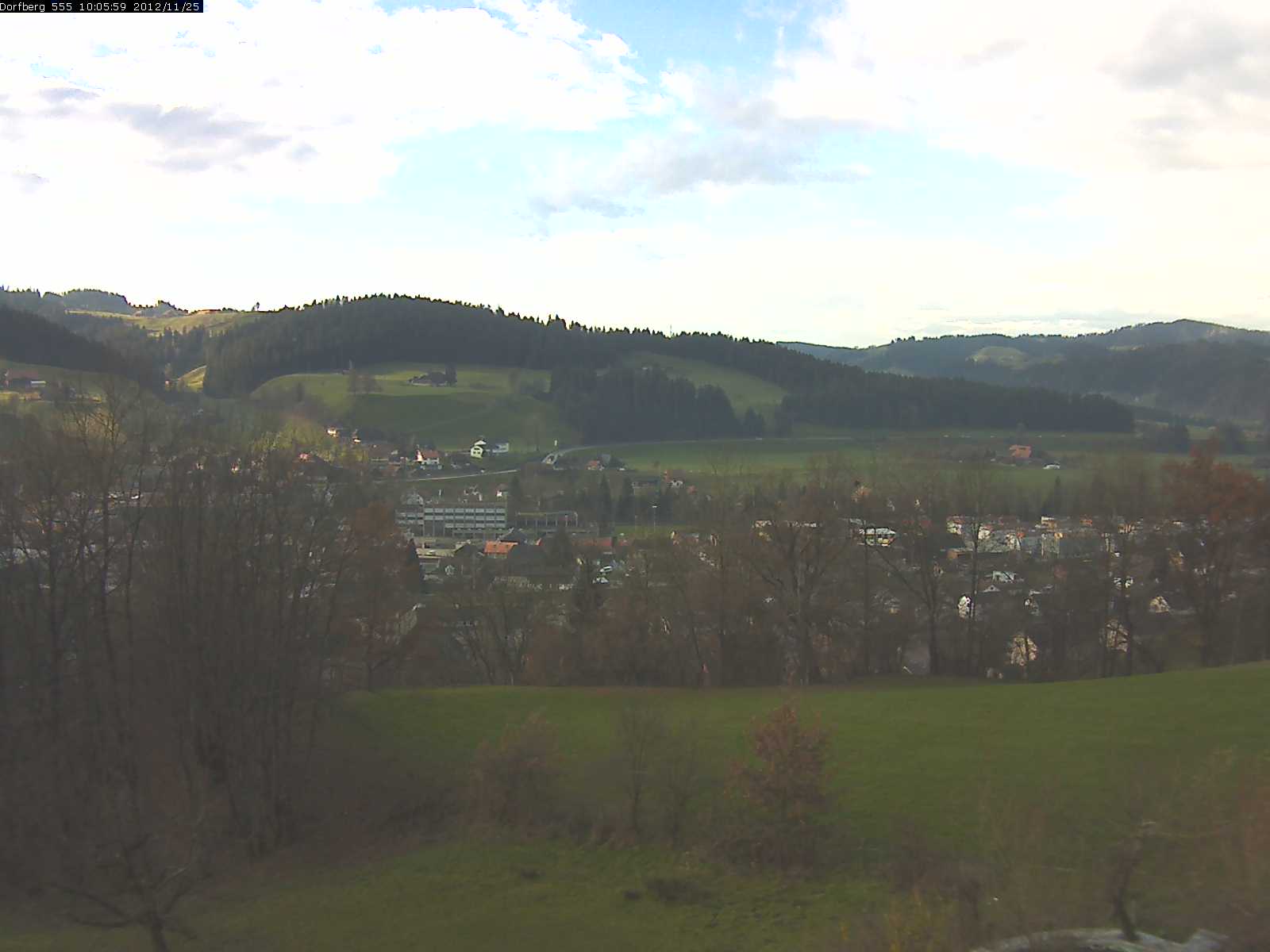 Webcam-Bild: Aussicht vom Dorfberg in Langnau 20121125-100600