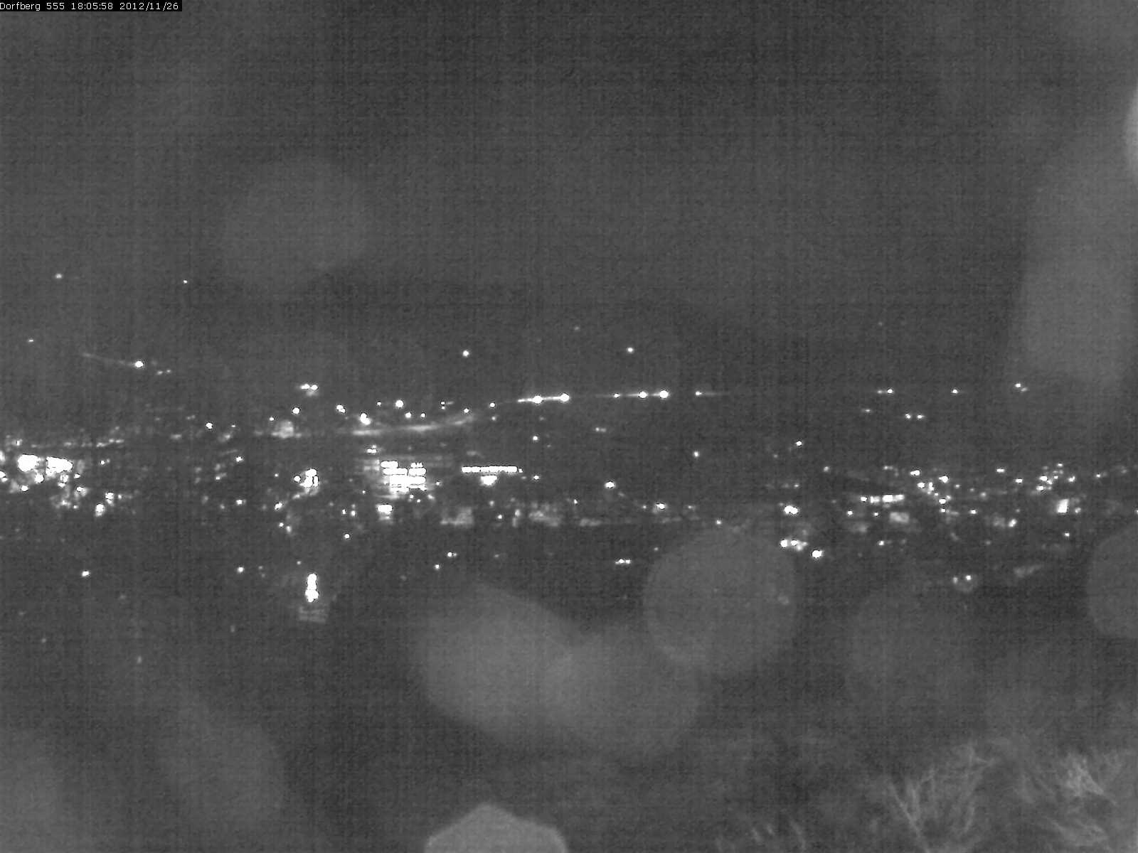 Webcam-Bild: Aussicht vom Dorfberg in Langnau 20121126-180600